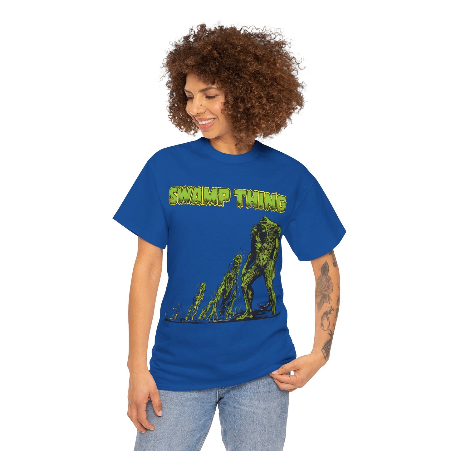 Swamp Thing T-Shirt - Stephen Bissette & John Totleben - Alec Holland - Avatar of the Green - DC Comics, Vertigo Comics