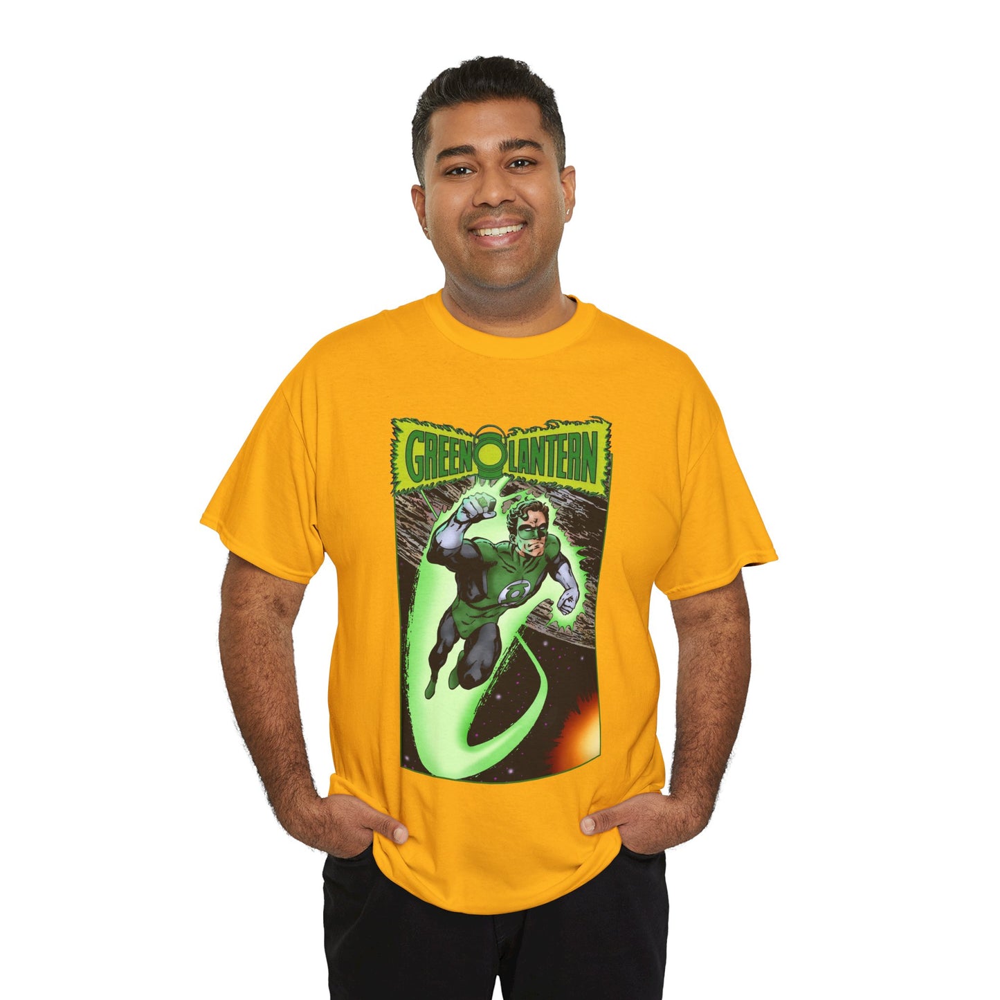 Green Lantern T-Shirt - John Byrne Art - Hal Jordan - Guardians of Oa - DC Comics - Sector 2814
