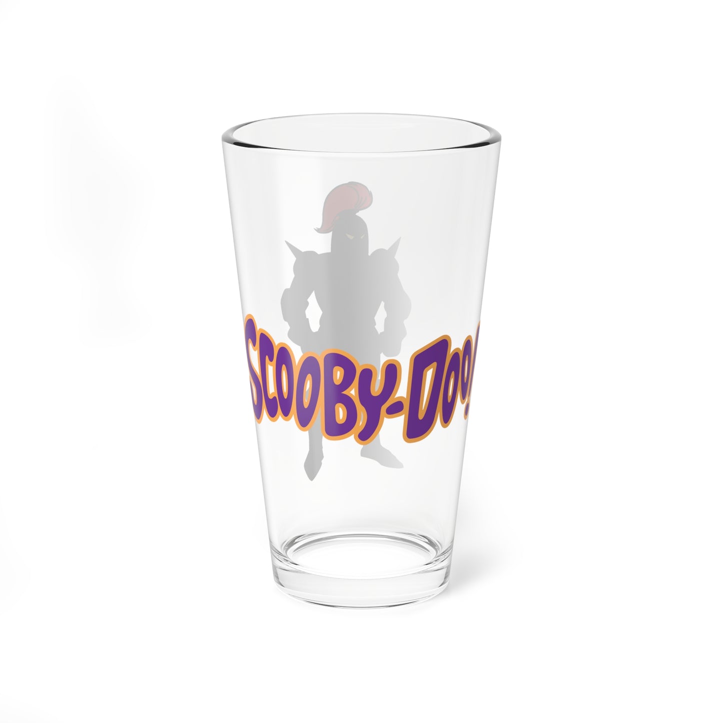 Black Knight Pint Glass, 16oz - Scooby Doo Villain - Hanna-Barbera Cartoon - Mr Wickles - What a Night for a Knight