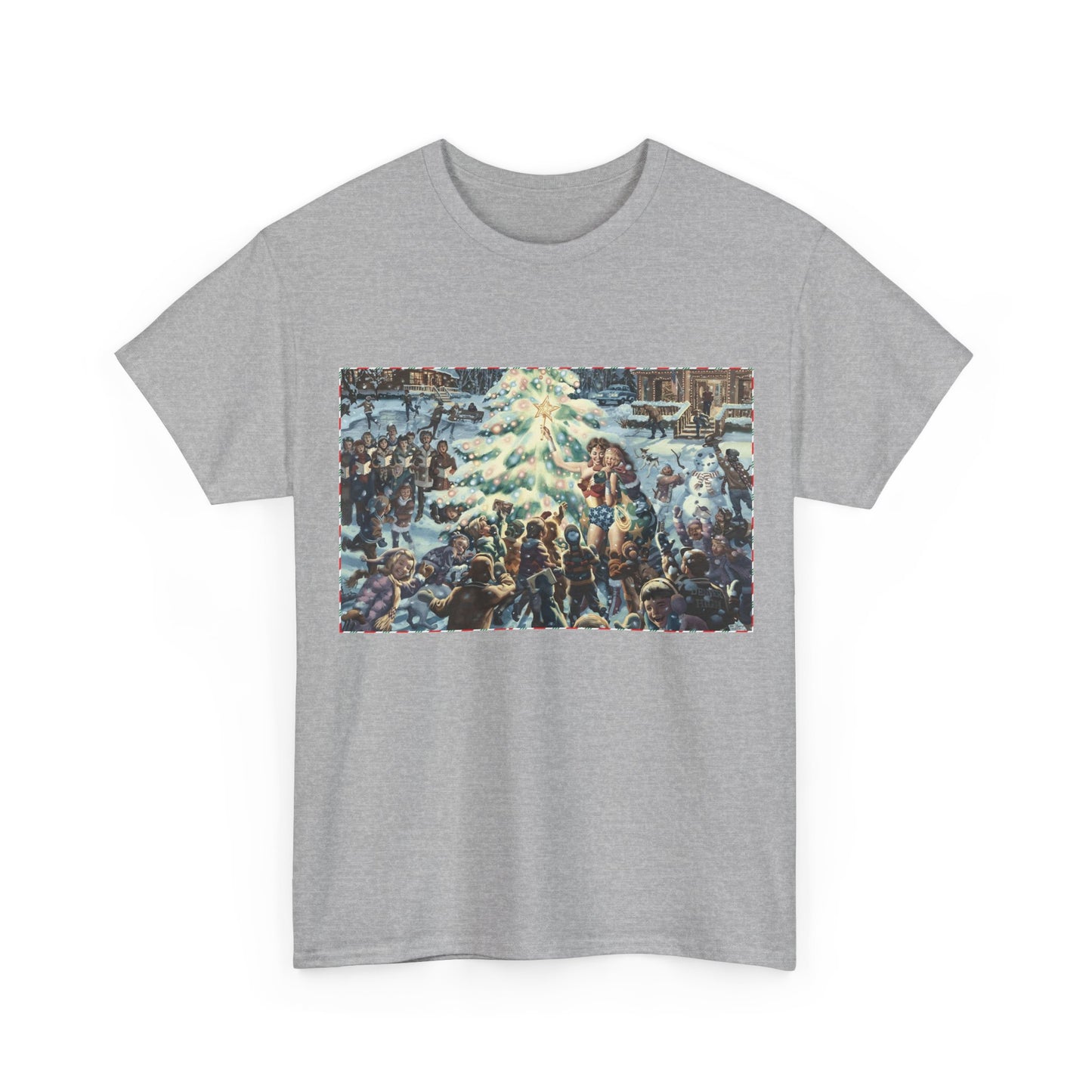 Wonder Woman Christmas T-Shirt - Steve Rude Art - DC Comics