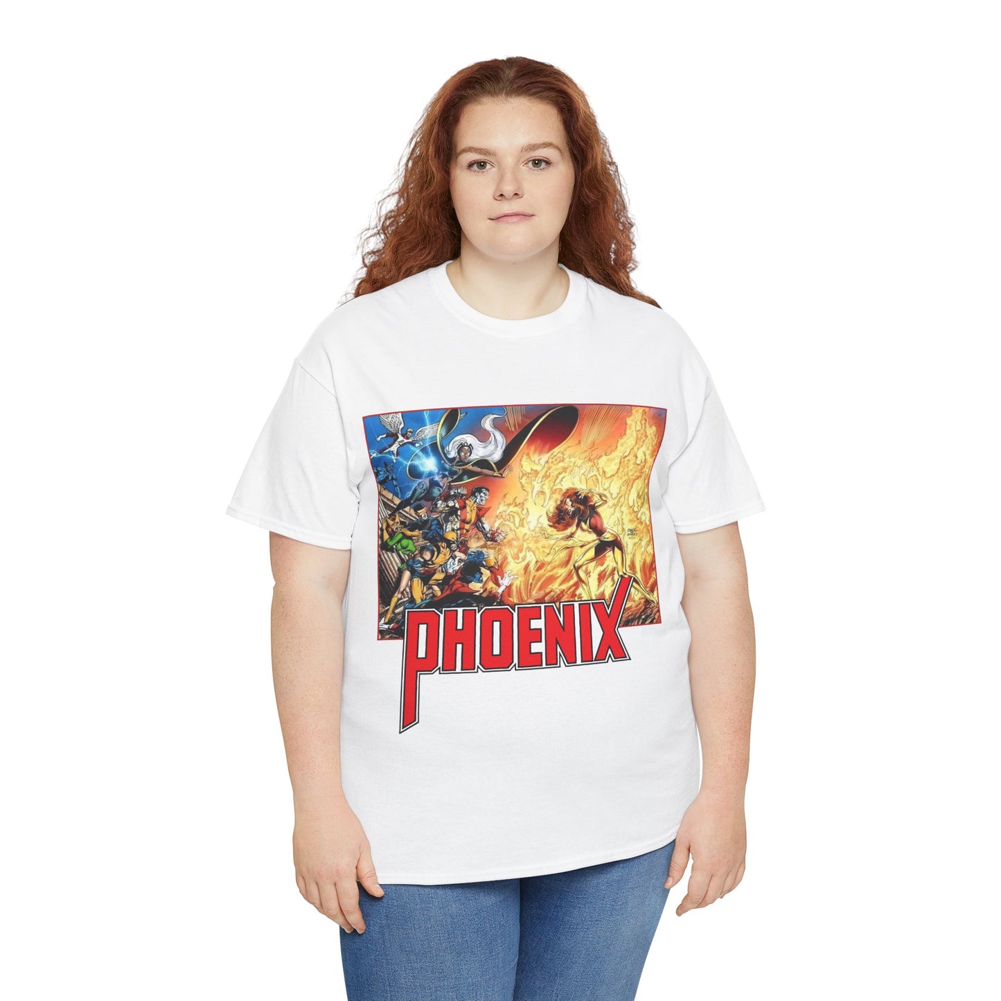 Phoenix T-Shirt - John Byrne Art - Untold X-Men Story - Jean Grey - Marvel Comics - Cyclops, Wolverine