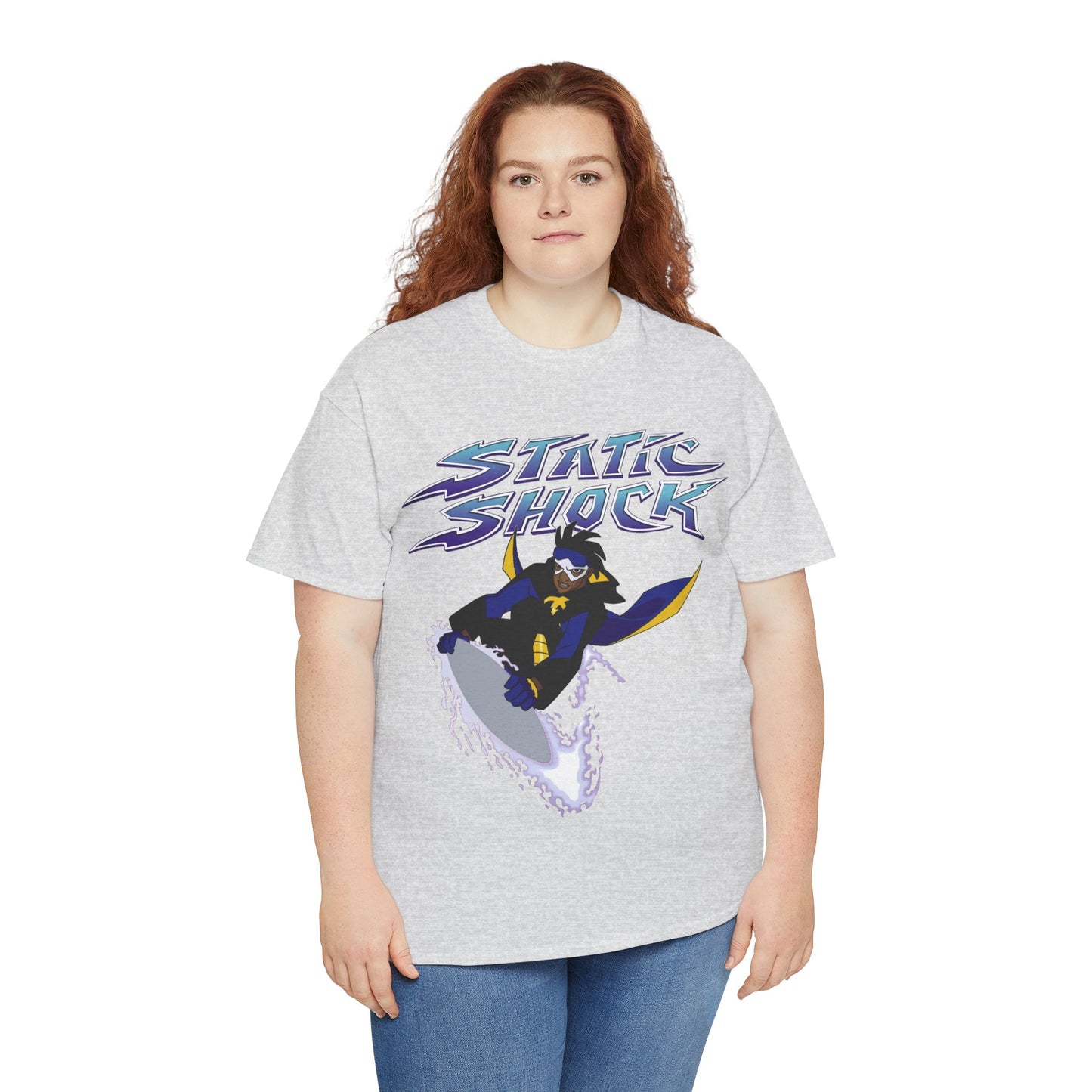 Static Shock T-Shirt - Milestone Comics - WB 1990s Animated Series - DC Comics - Virgil Hawkins