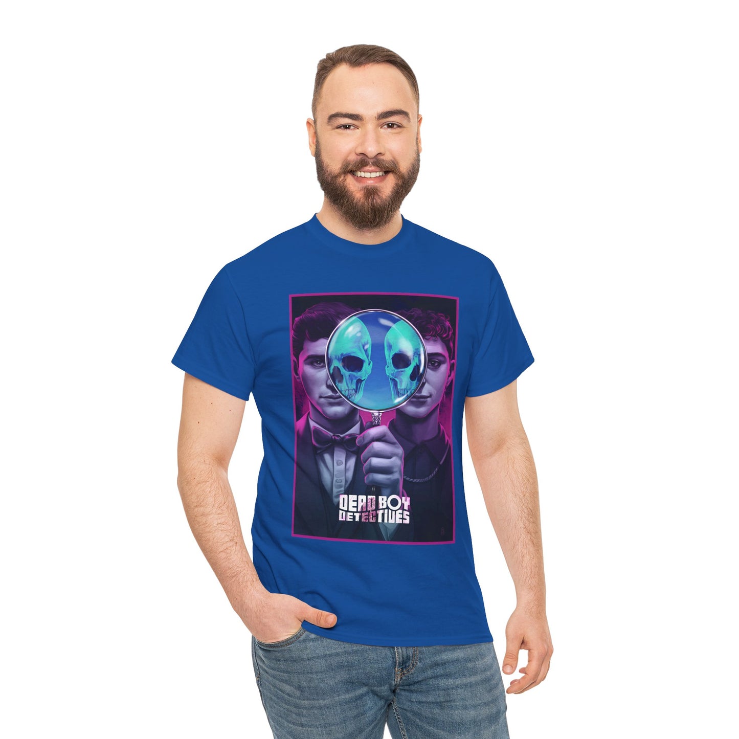 Deadboy Detectives T-Shirt - Sandman Spin-Off, Vertigo Comics - Netflix Series - George Rexstrew & Jayden Revri