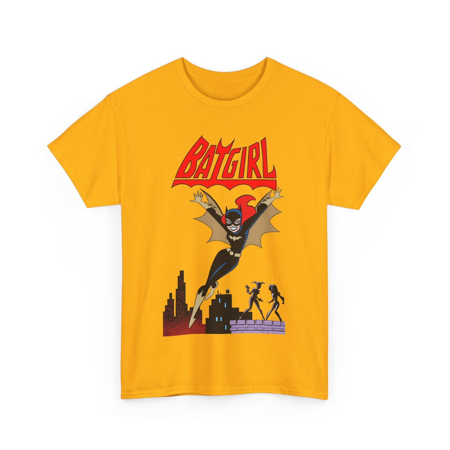 Batgirl T-Shirt - Bruce Timm Art - Batman Animated Series 1990s - Gotham City, Batman, Barbara Gordon - WB Cartoon - DC Comics