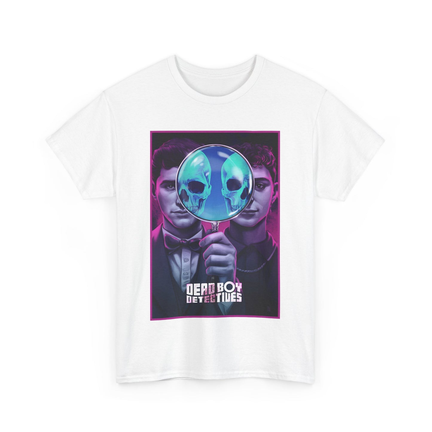 Deadboy Detectives T-Shirt - Sandman Spin-Off, Vertigo Comics - Netflix Series - George Rexstrew & Jayden Revri