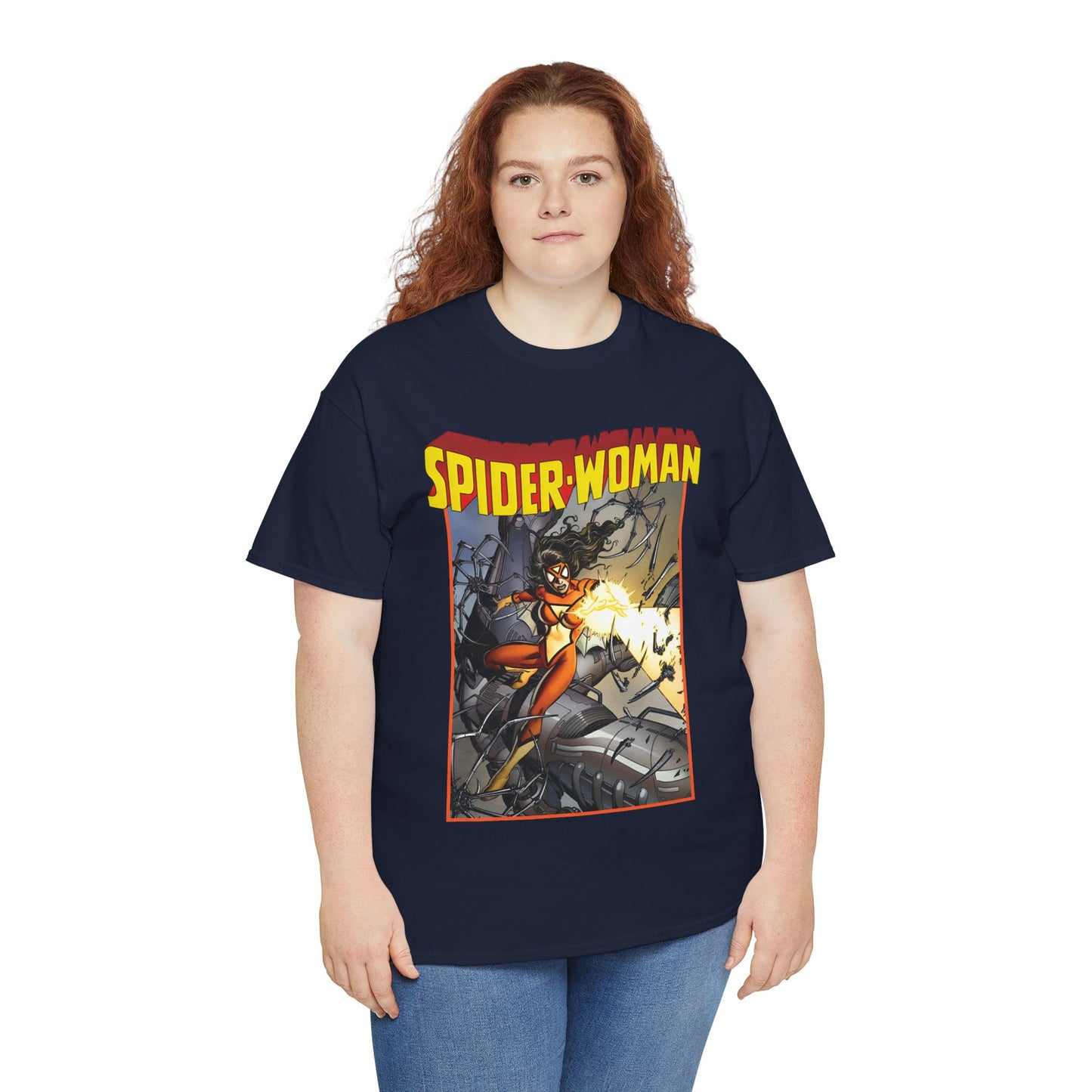 Spider-Woman T-Shirt - George Perez Art - Jessica Drew - Marvel Comics