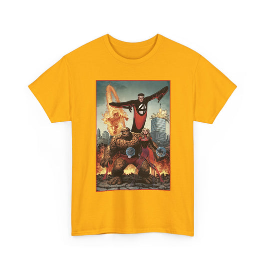 Fantastic Four T-Shirt - Arthur Adams Art - Marvel Comics