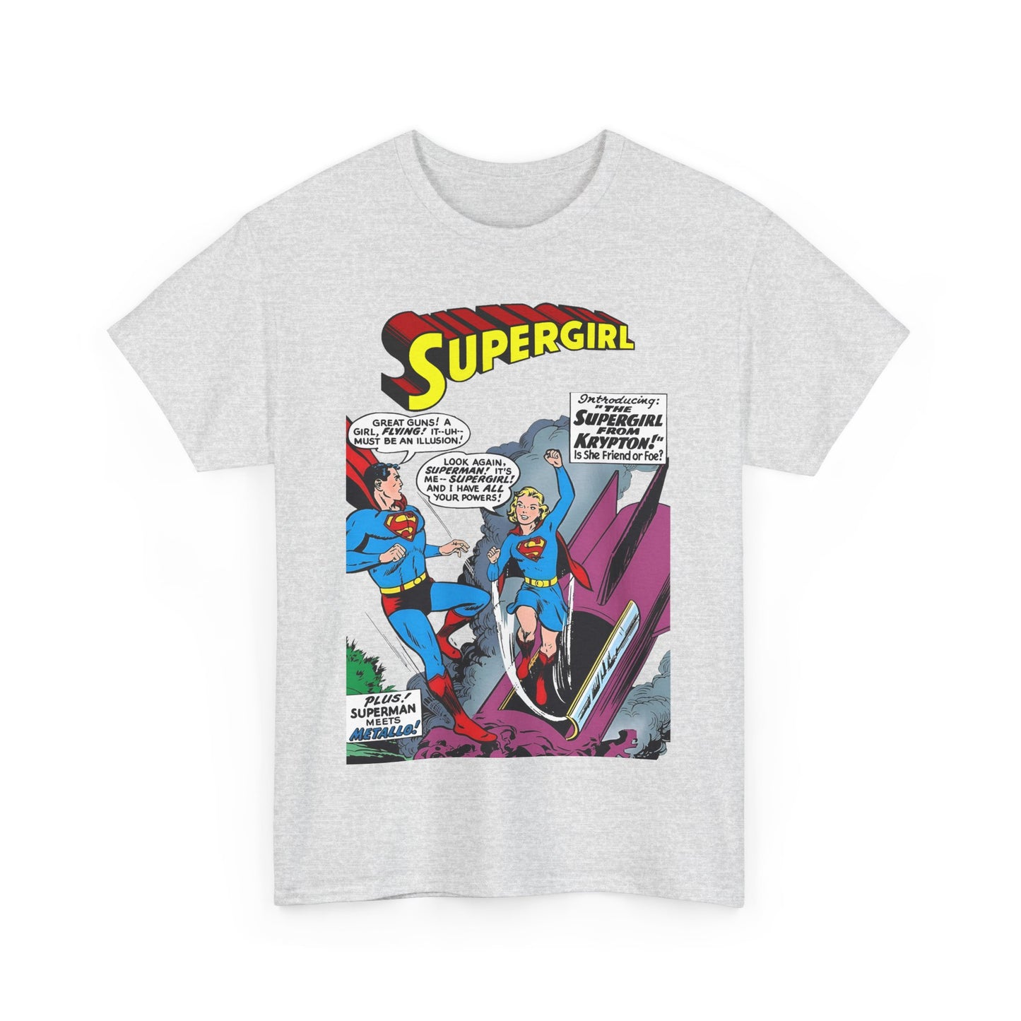 Supergirl T-Shirt - Action Comics #252 - 1st Appearance of Supergirl Cover Art - Kara from Kandor - DC Comics
