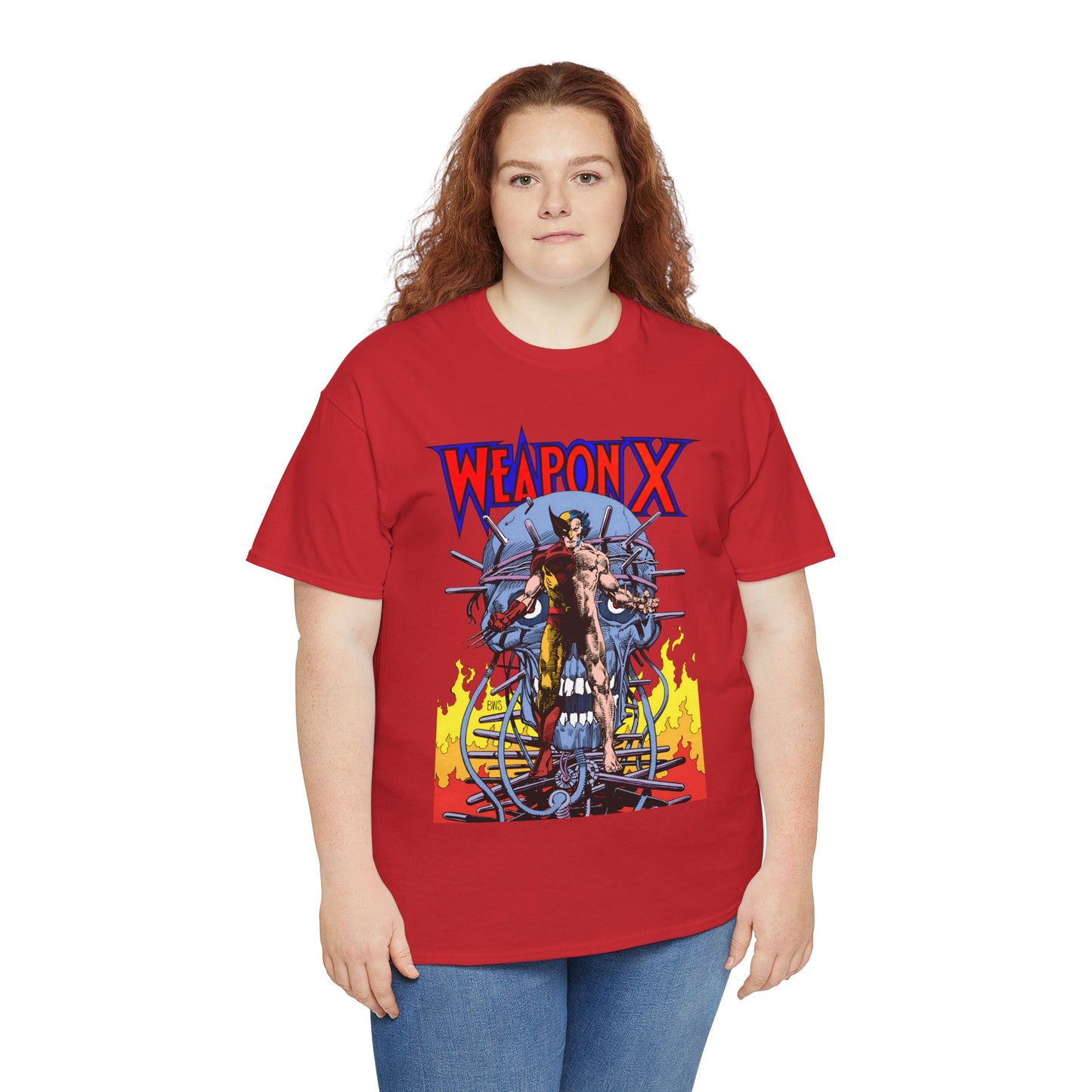 Weapon X T-Shirt - Barry Windsor-Smith Art - Wolverine Origin Story Before He Joined the X-Men - Logan, Mutant Leader - Marvel Comics