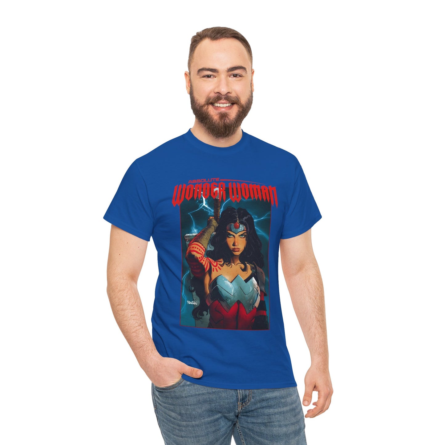 Absolute Wonder Woman T-Shirt - Dan Panosian Art - DC Comics All-In Variant Cover - Raised in Hell by Circe