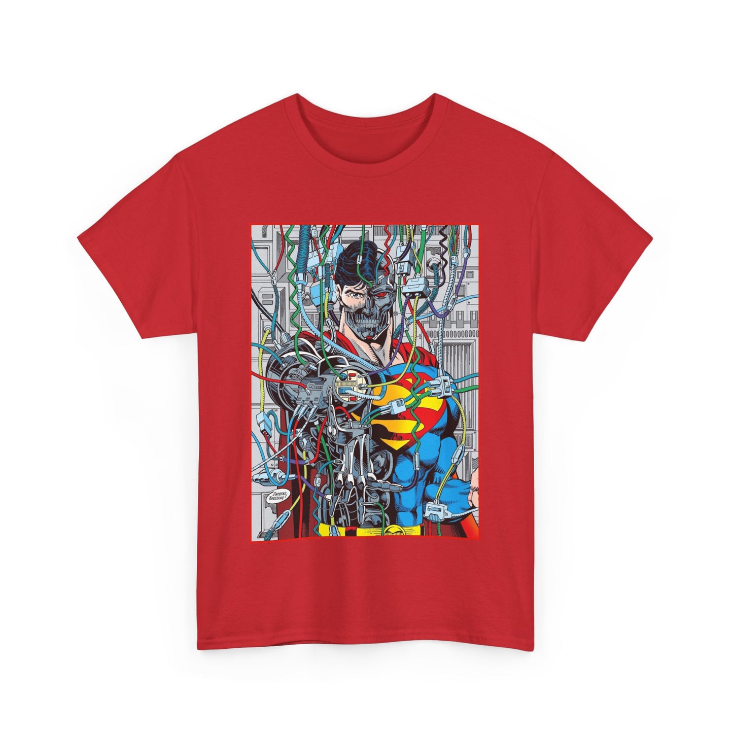Cyborg Superman T-Shirt - DC Comics - Dan Jurgens Art - Reign of the Supermen - Popular 90s Story
