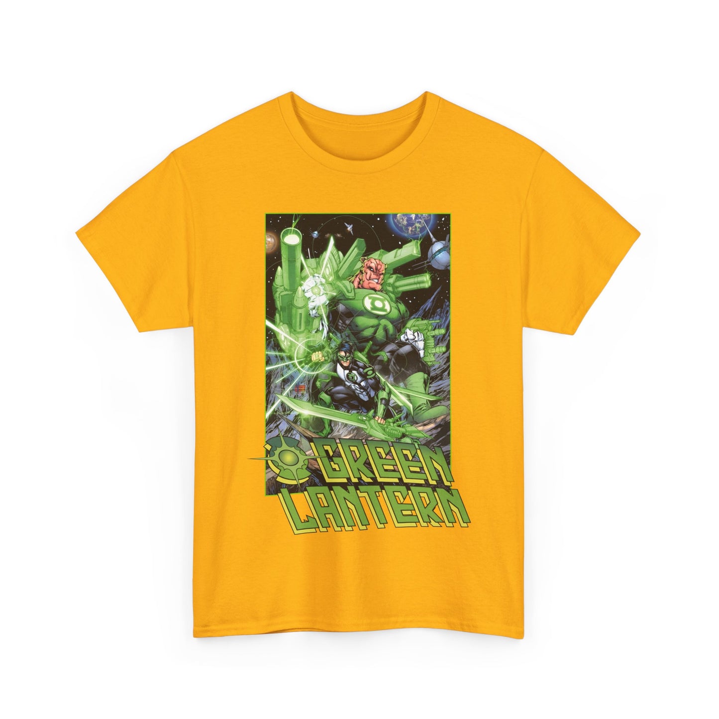 Green Lantern T-Shirt - Kyle Rayner & Kilowog - DC Comics - Green Lantern Corps