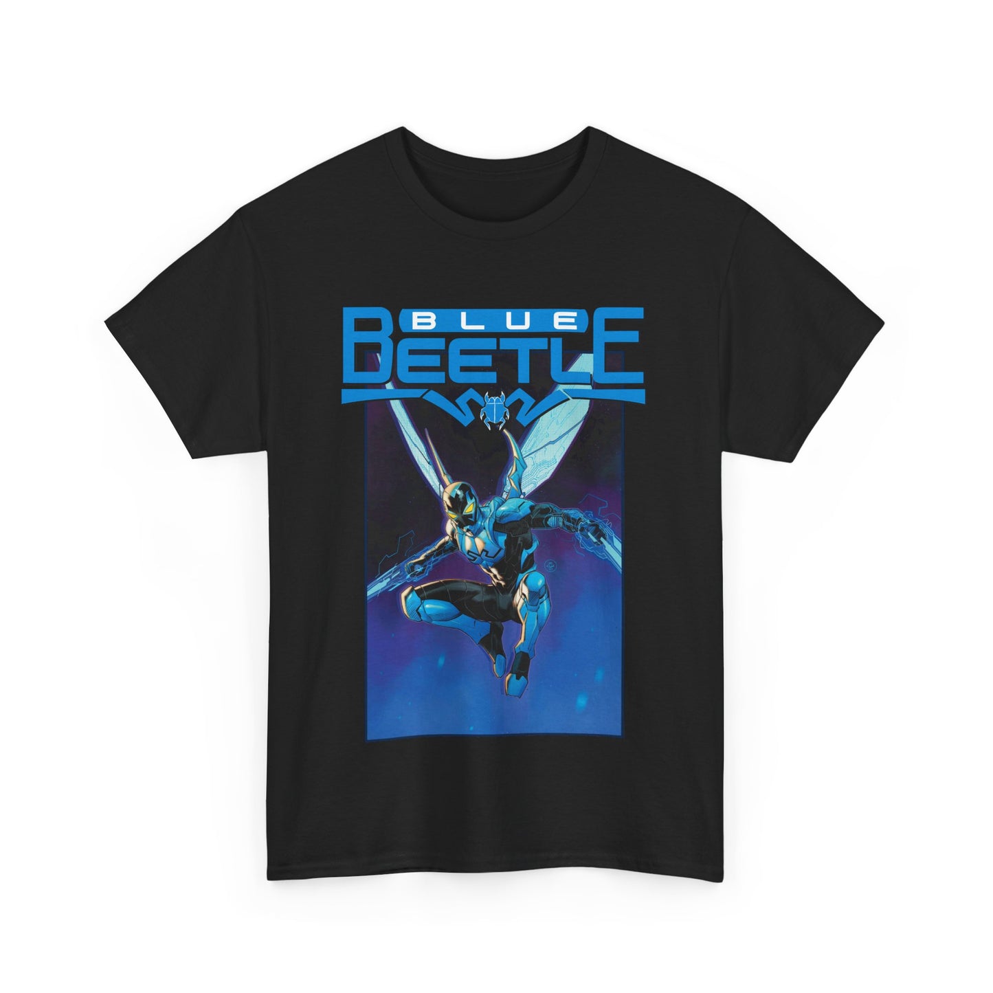 Blue Beetle T-Shirt - Dan Mora Art - DC Comics Character - Jaime Reyes