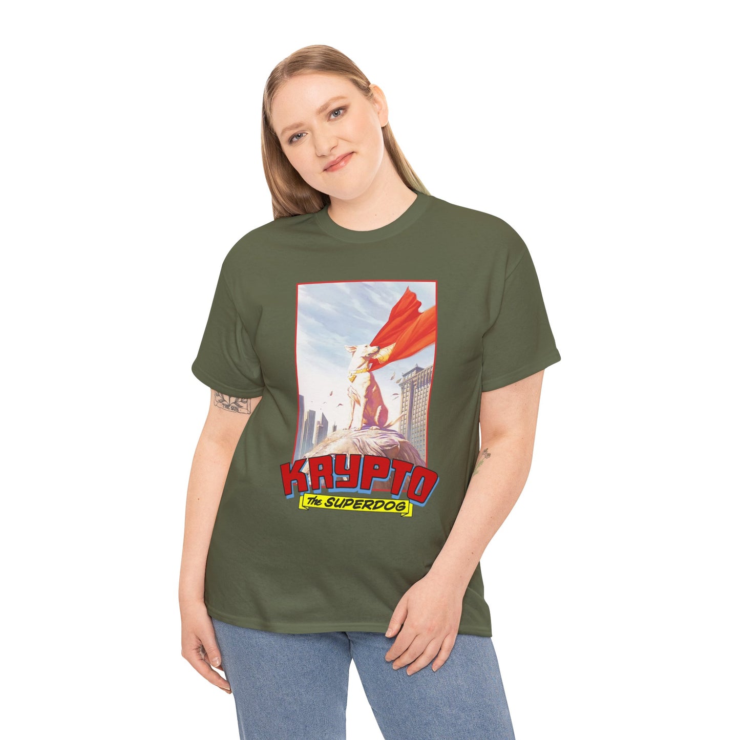 Krypto the Superdog T-Shirt - Superman's Pet - James Gunn 2025 Movie Appearance - Krypton, Metropolis
