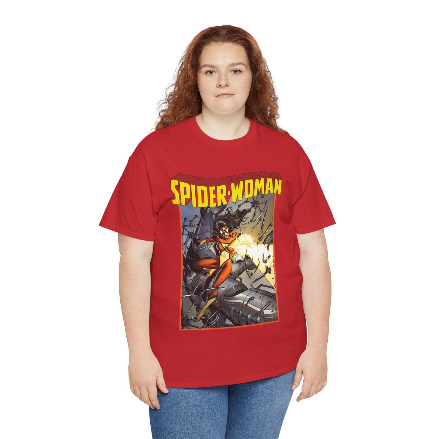 Spider-Woman T-Shirt - George Perez Art - Jessica Drew - Marvel Comics