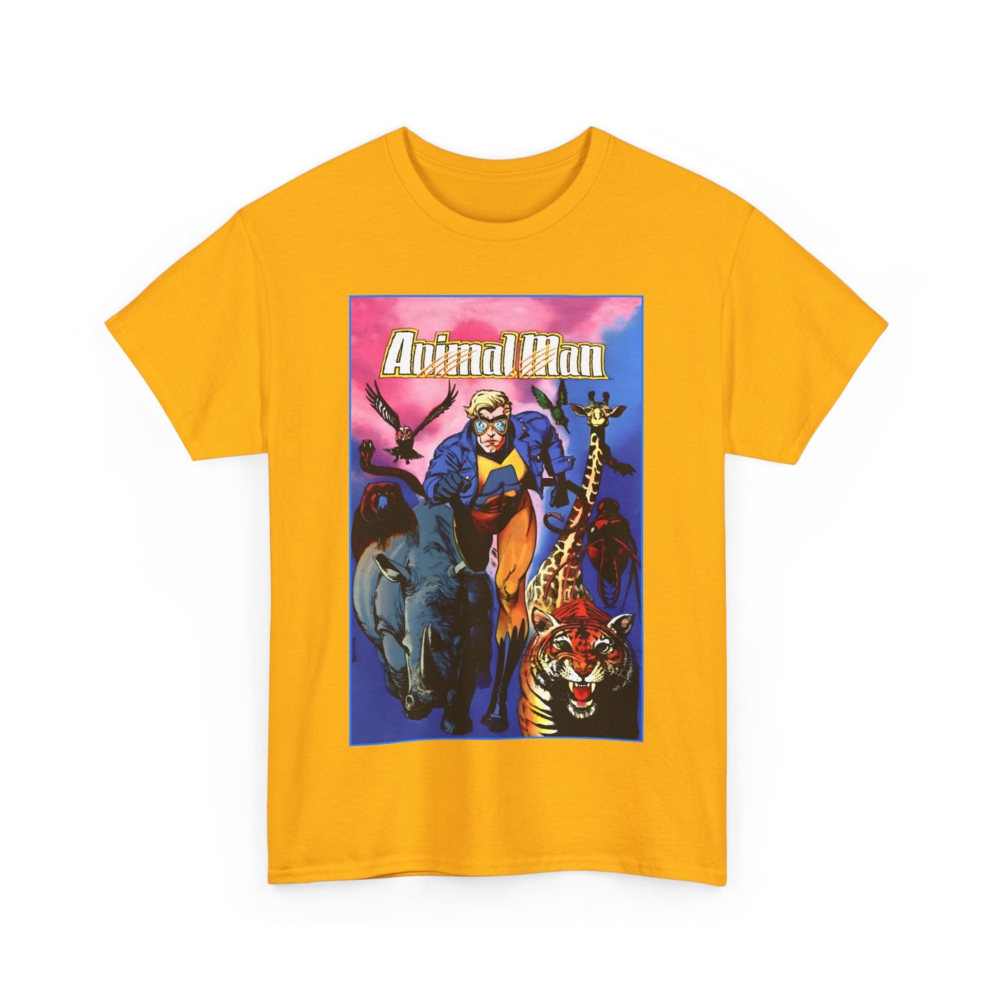 Animal Man T-Shirt - Brian Bolland Art - #1 Cover Art - Buddy Baker - DC Comics, Vertigo Comics