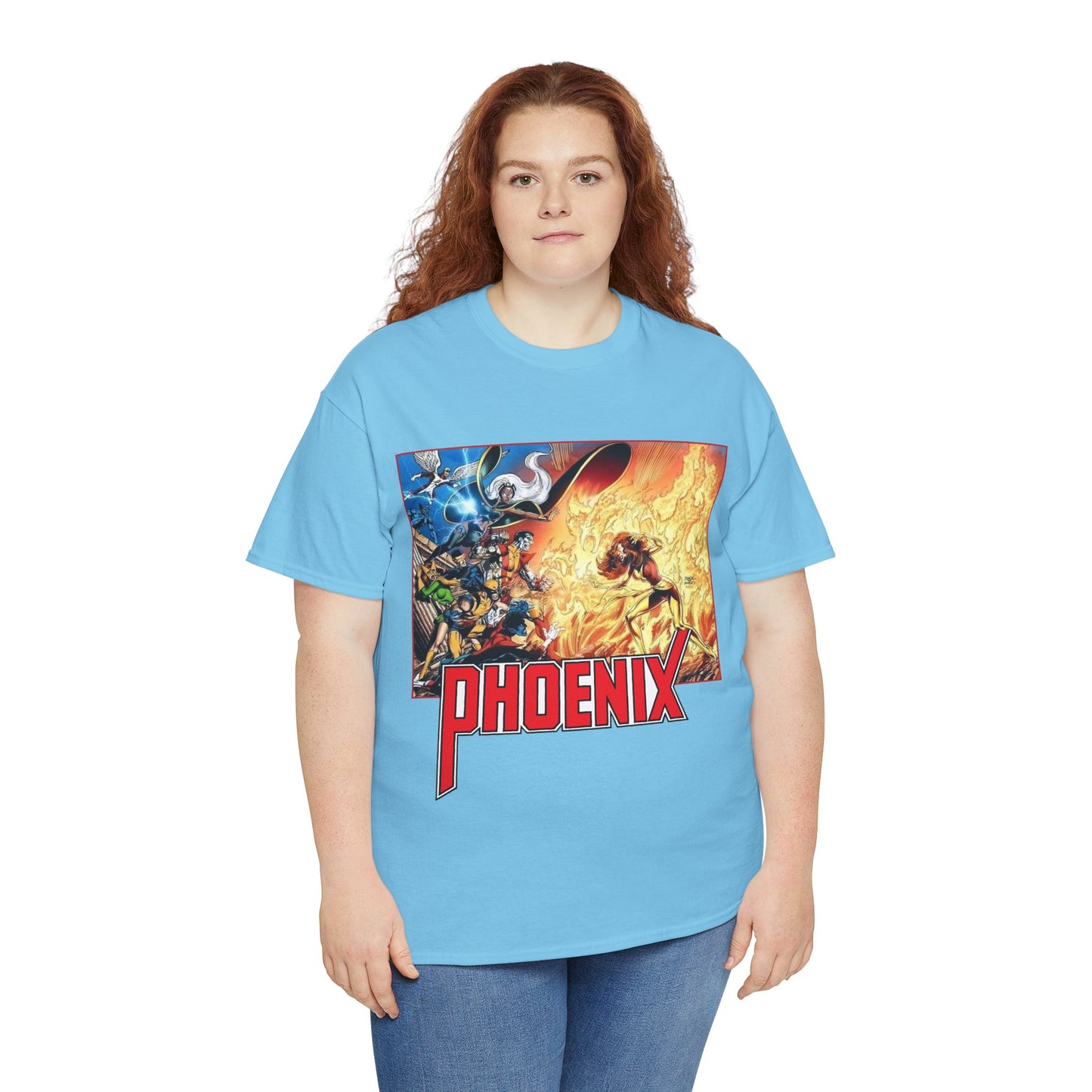 Phoenix T-Shirt - John Byrne Art - Untold X-Men Story - Jean Grey - Marvel Comics - Cyclops, Wolverine