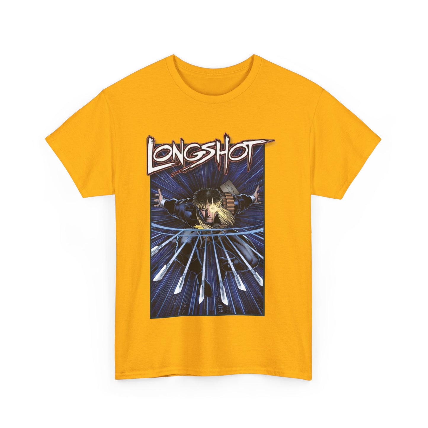 Longshot T-Shirt - Arthur Adams Art - Marvel Comics - Uncanny X-Men - Mojoverse Mutant - Popular 1980s Character