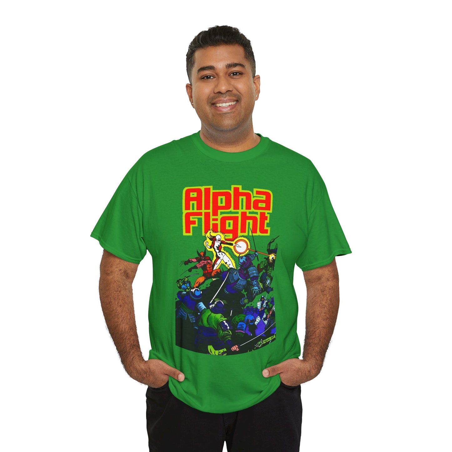 Alpha Flight T-Shirt - Mike Mignola Art