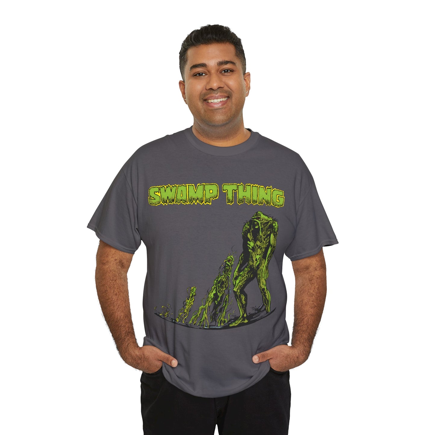 Swamp Thing T-Shirt - Stephen Bissette & John Totleben - Alec Holland - Avatar of the Green - DC Comics, Vertigo Comics