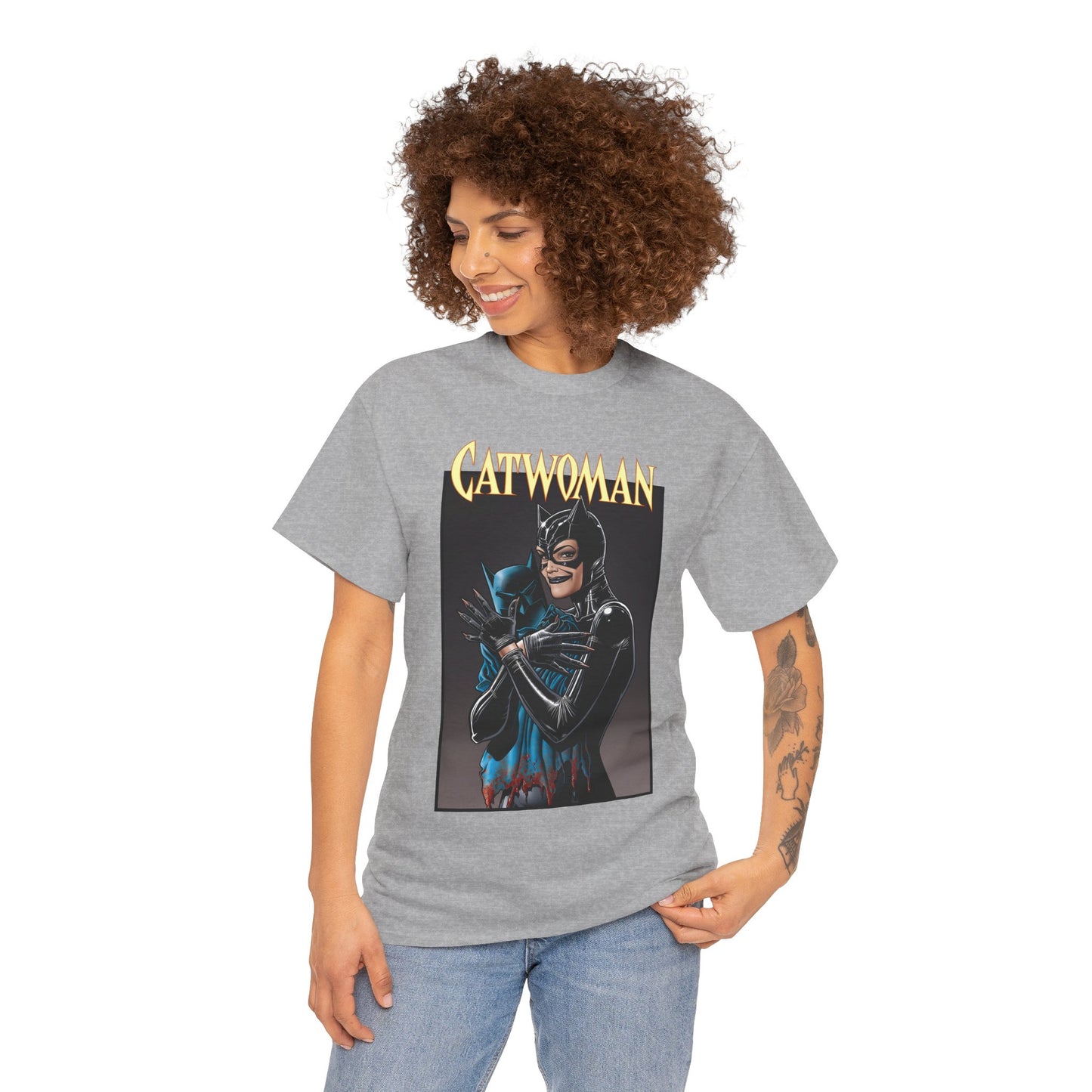 Catwoman T-Shirt - Brian Bolland Art - Batman Foe, Friend, Lover - Gotham City - Selina Kyle, Master Thief - DC Comics