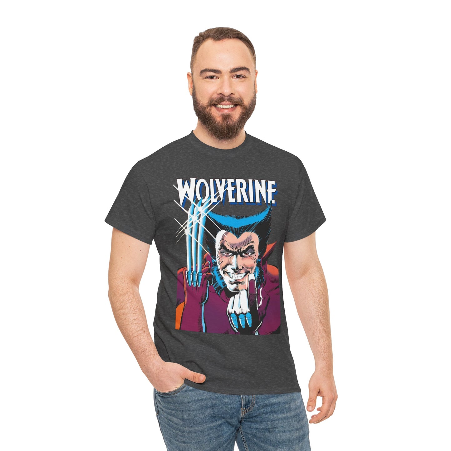 Wolverine T-Shirt - Frank Miller 1982 Cover Art - Marvel Comics - X-Men Member, Logan - Classic Mini-Series