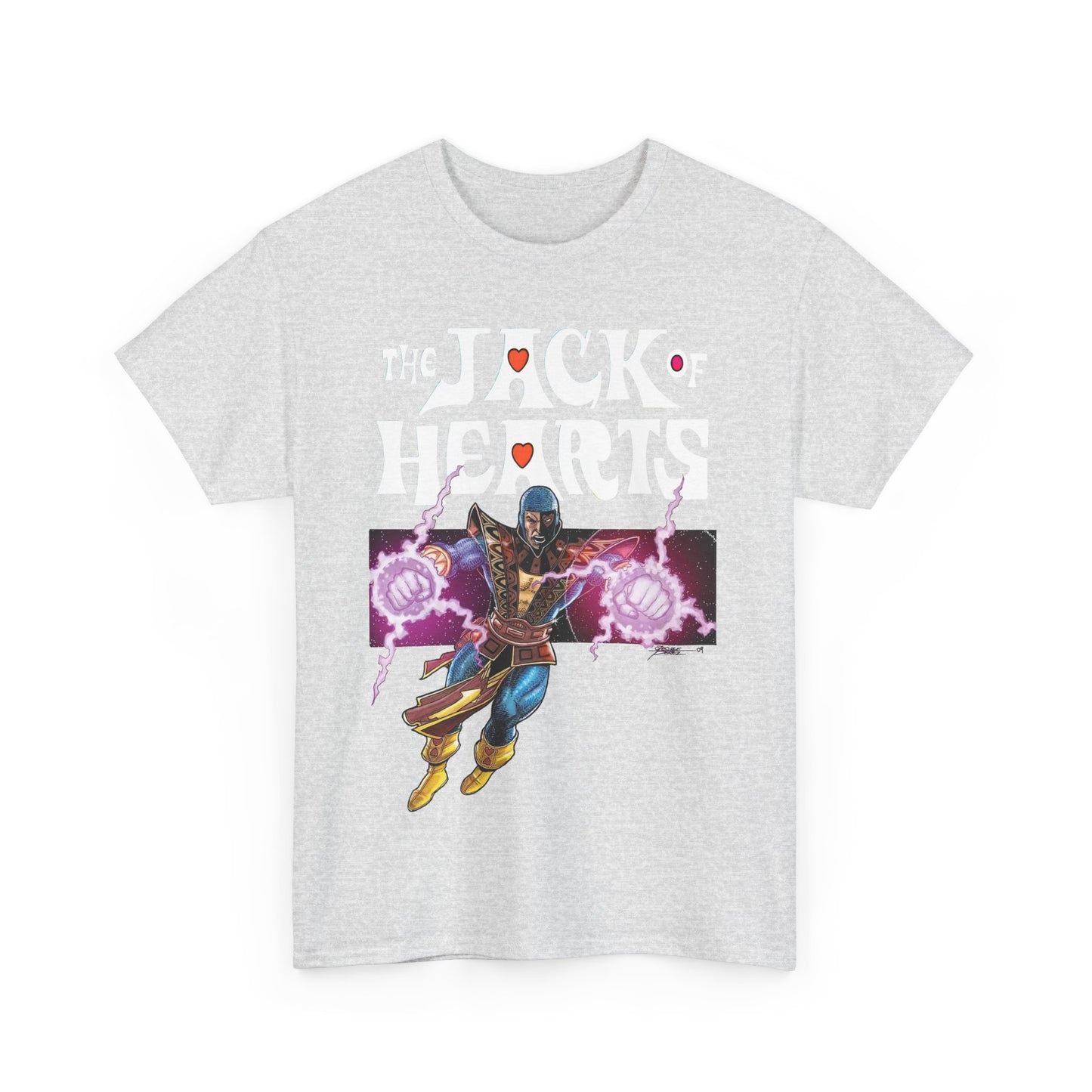 Jack of Hearts T-Shirt - George Perez Art - Marvel Comics - Avengers Member - She-Hulk Boyfriend