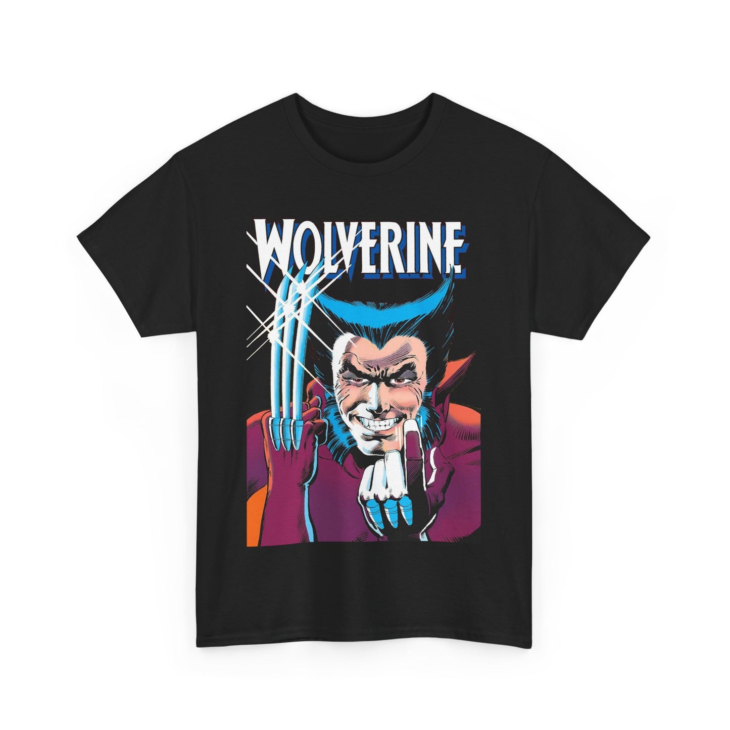 Wolverine T-Shirt - Frank Miller 1982 Cover Art - Marvel Comics - X-Men Member, Logan - Classic Mini-Series