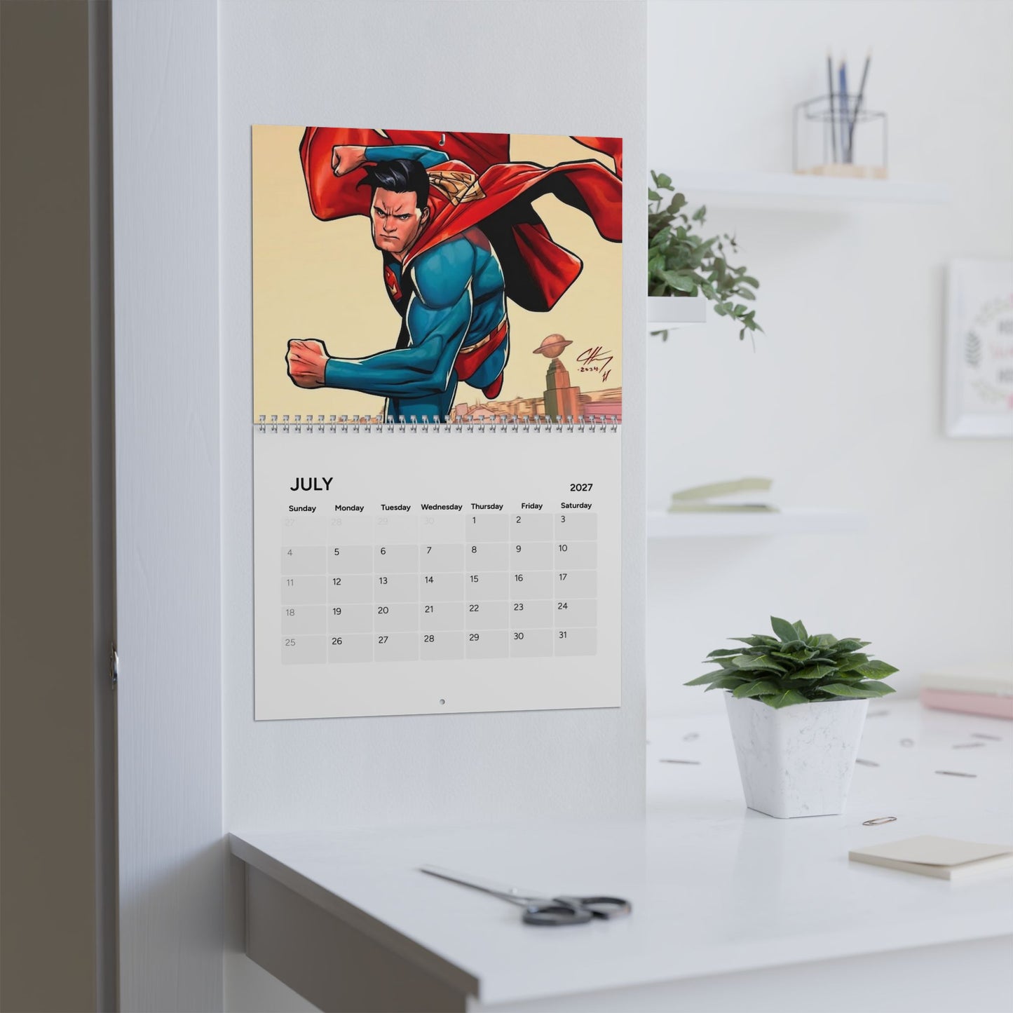 Superman Calendar (2027)