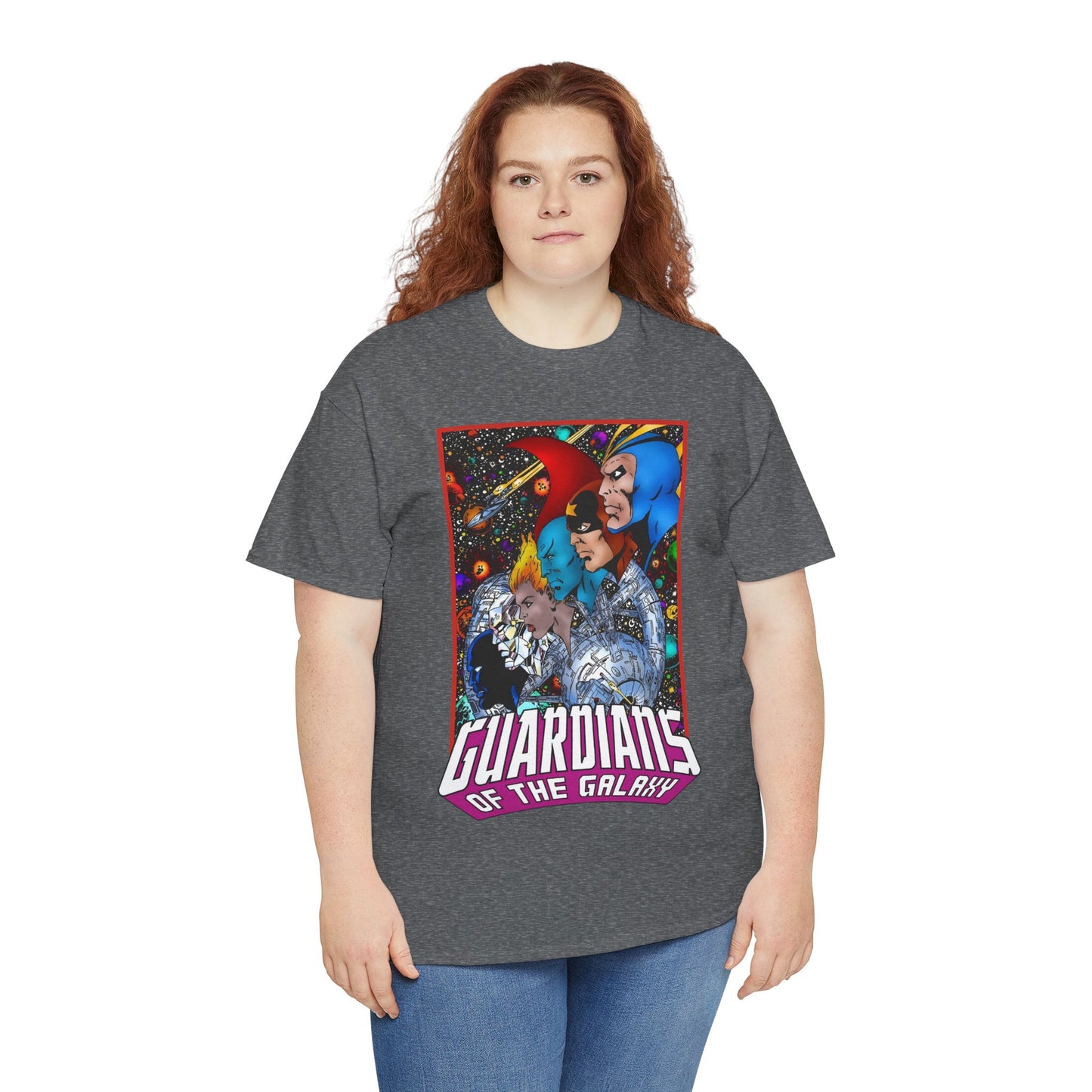 Guardians of the Galaxy T-Shirt - George Perez Art - Starhawk, Yondu, Vance Astro - Marvel Comics