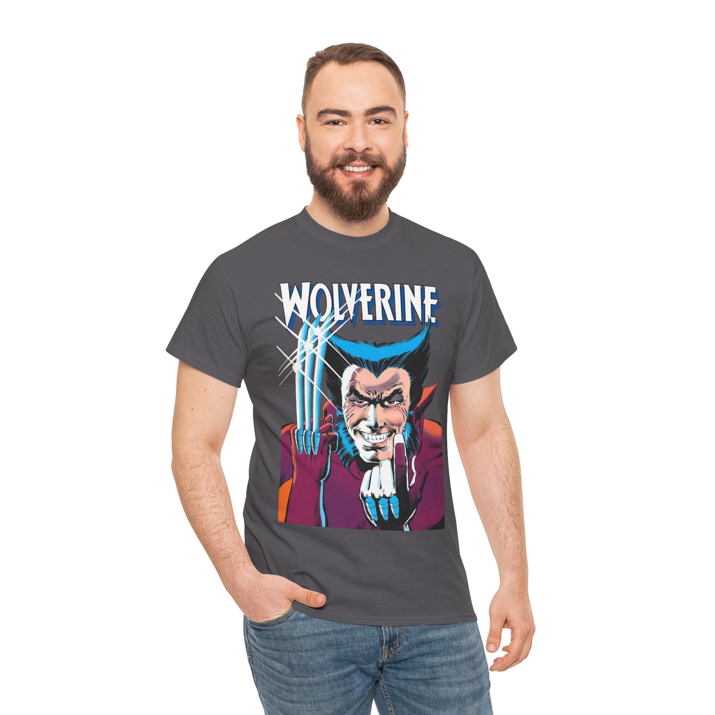 Wolverine T-Shirt - Frank Miller 1982 Cover Art - Marvel Comics - X-Men Member, Logan - Classic Mini-Series
