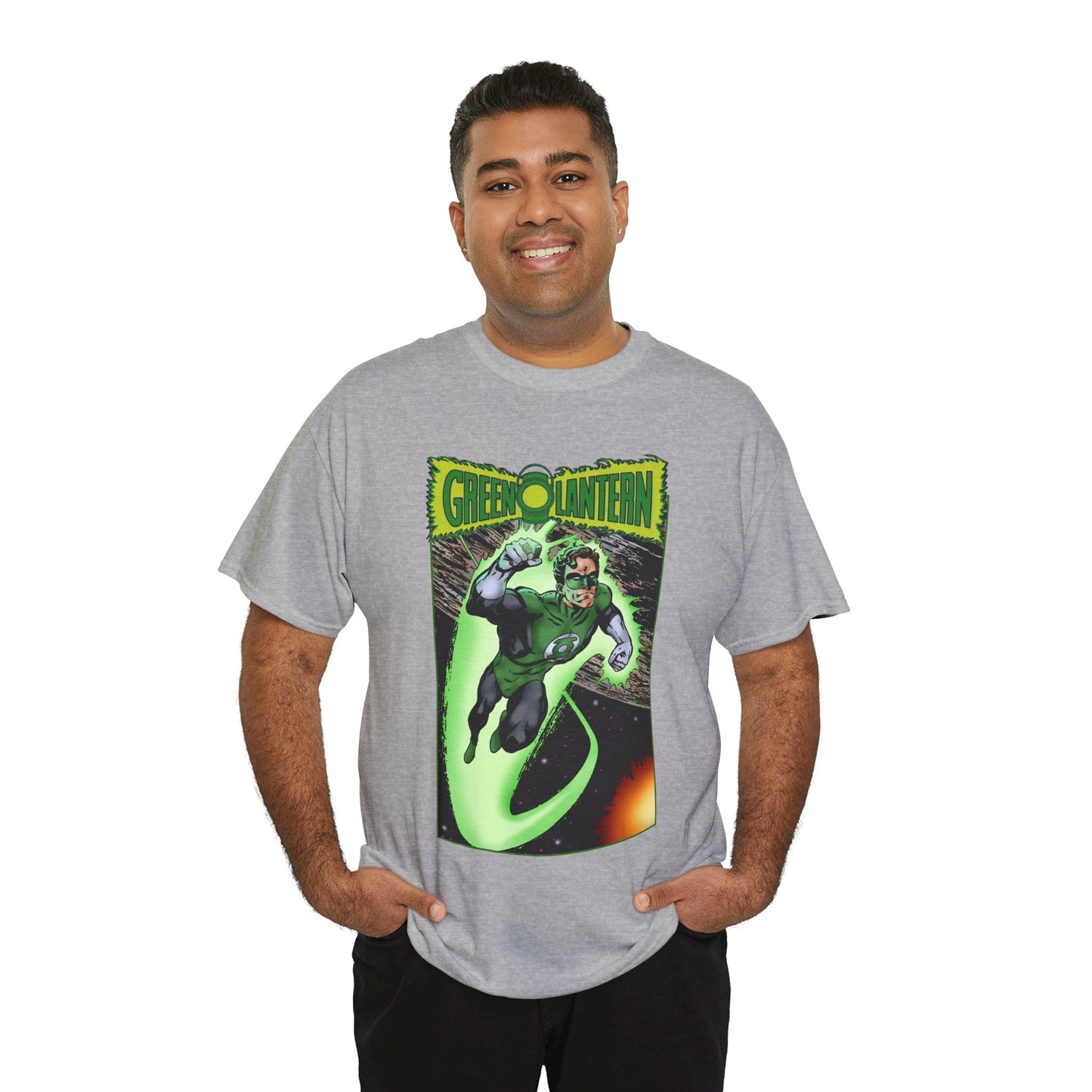 Green Lantern T-Shirt - John Byrne Art - Hal Jordan - Guardians of Oa - DC Comics - Sector 2814
