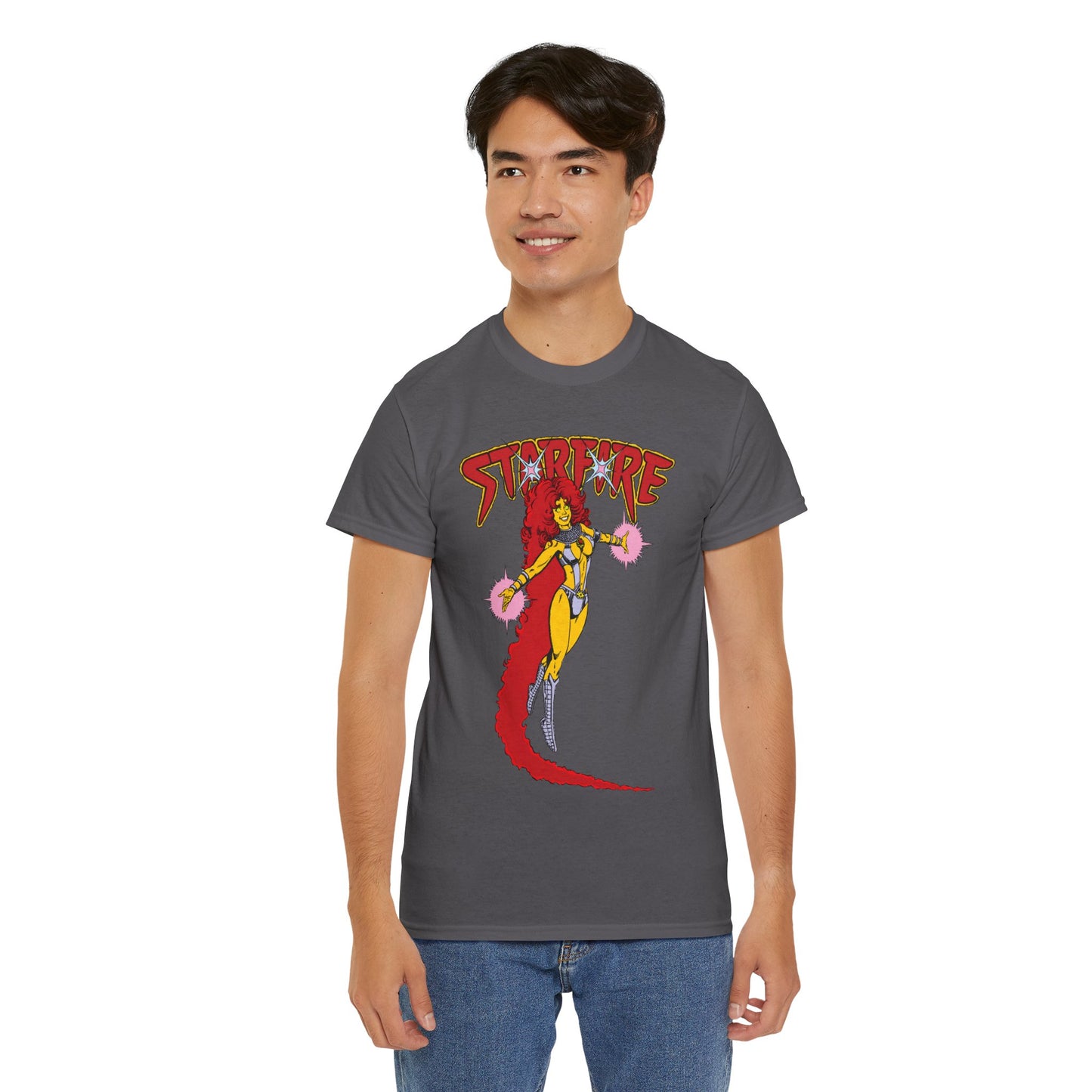 Starfire T-Shirt - George Perez Art - Popular New Teen Titans Character - DC Comics - Tamaran Princess