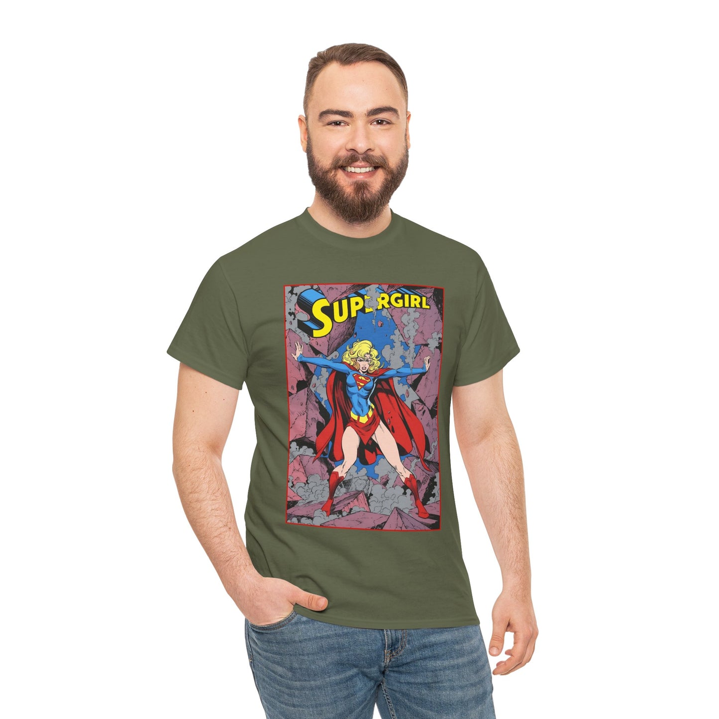Supergirl T-Shirt - Tom Grummett Art - Superman's Cousin, Kara - DC Comics