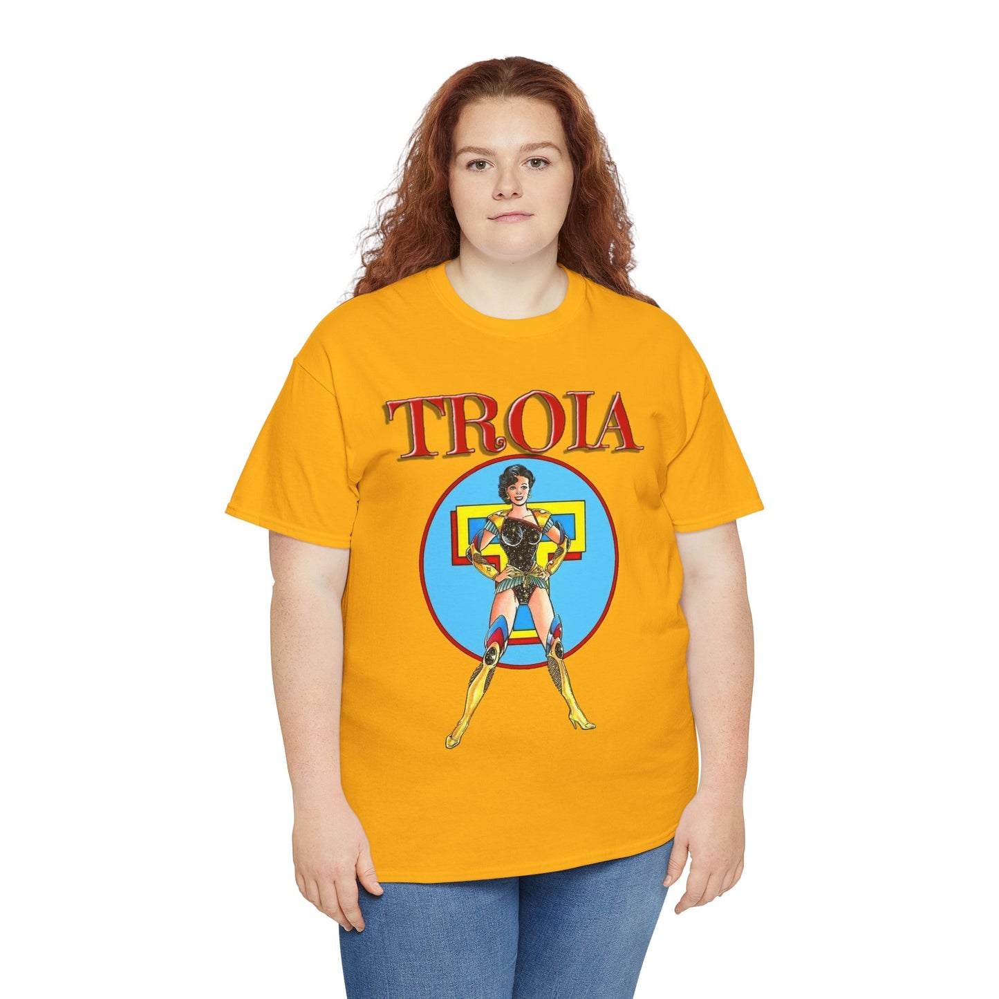 Troia T-Shirt - George Perez Art - New Teen Titans - Donna Troy - Wonder Girl - Greek God Connection - DC Comics