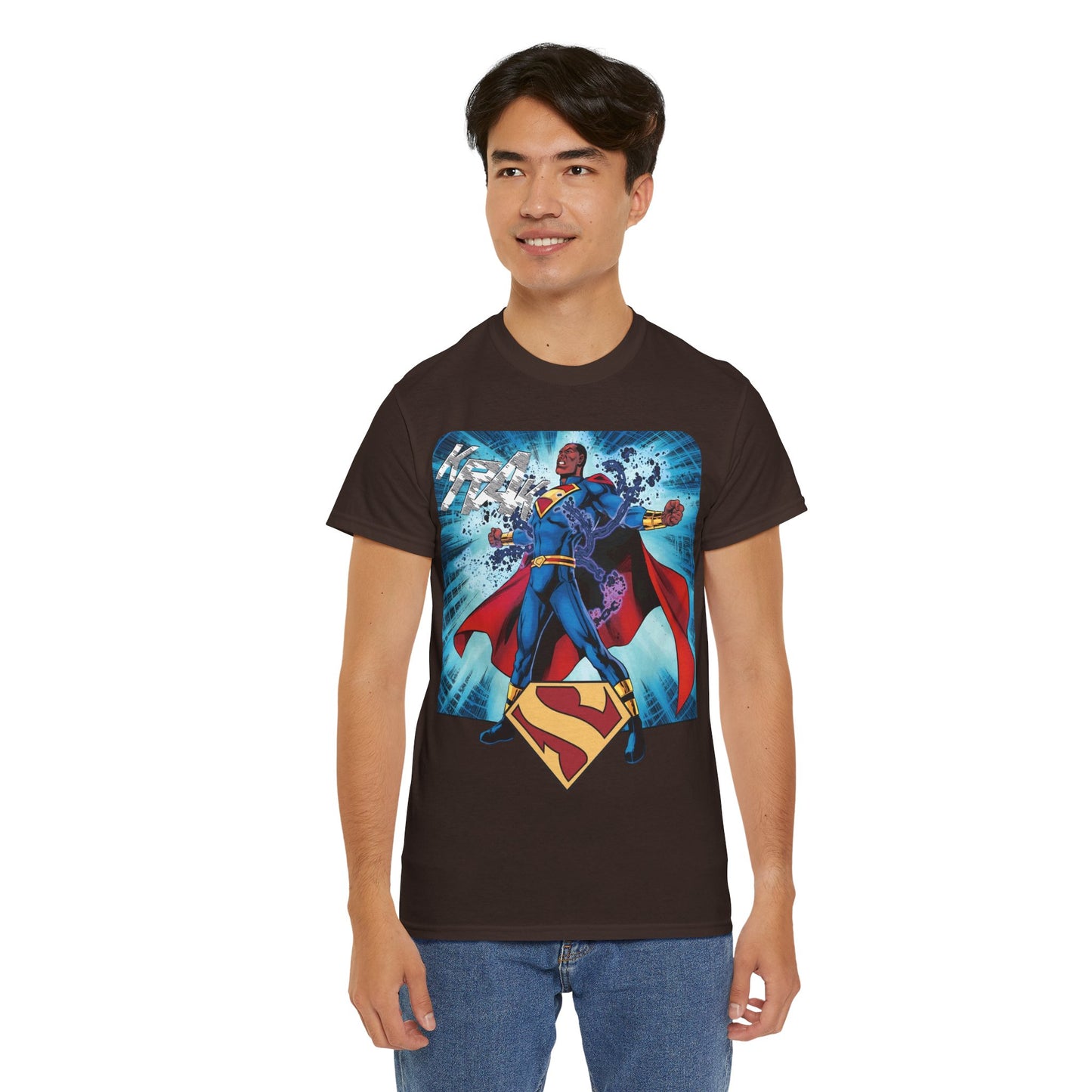 Superman Earth 23 T-Shirt - DC Comics - Calvin Ellis, Vathlo - Justice Incarnate - President