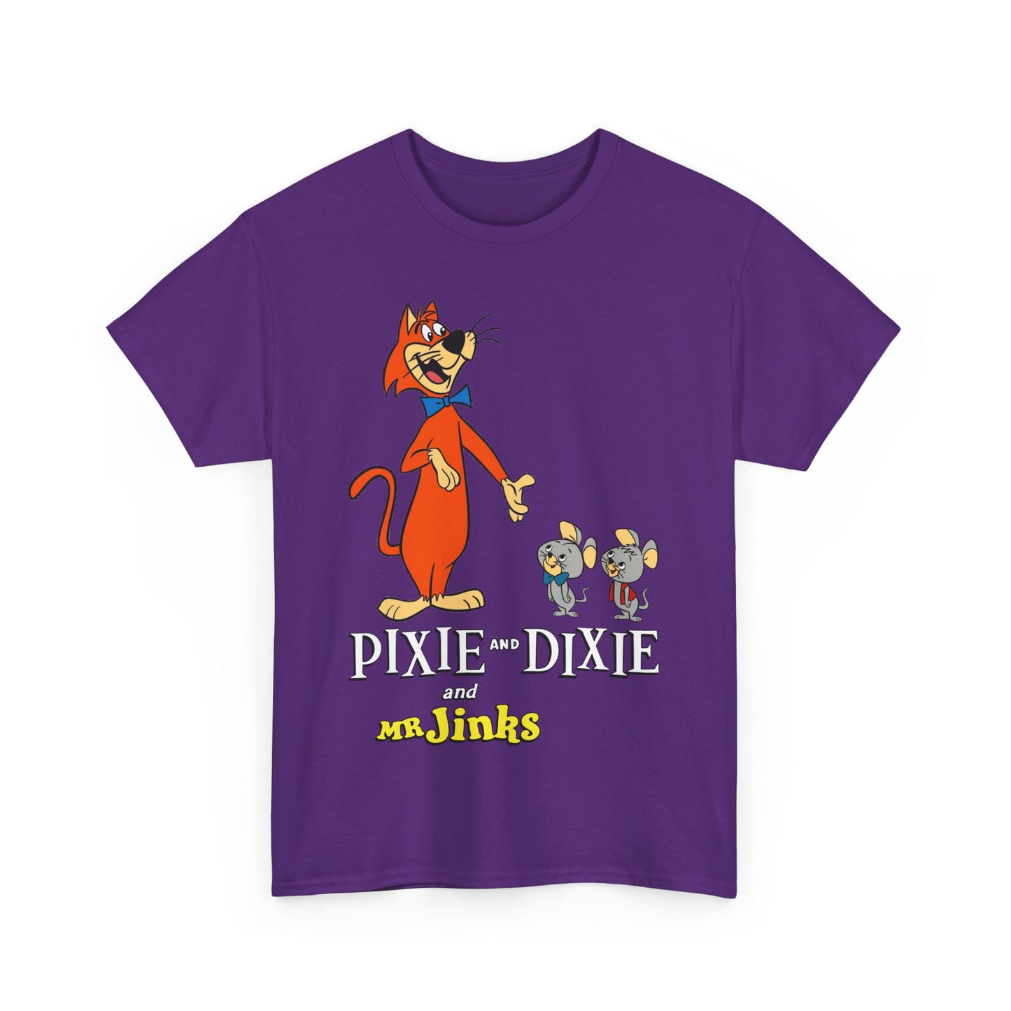 Pixie & Dixie & Mr Jinks T-Shirt - Classic Hanna-Barbera Saturday Morning Cartoon - I Hate Meeces to Pieces!
