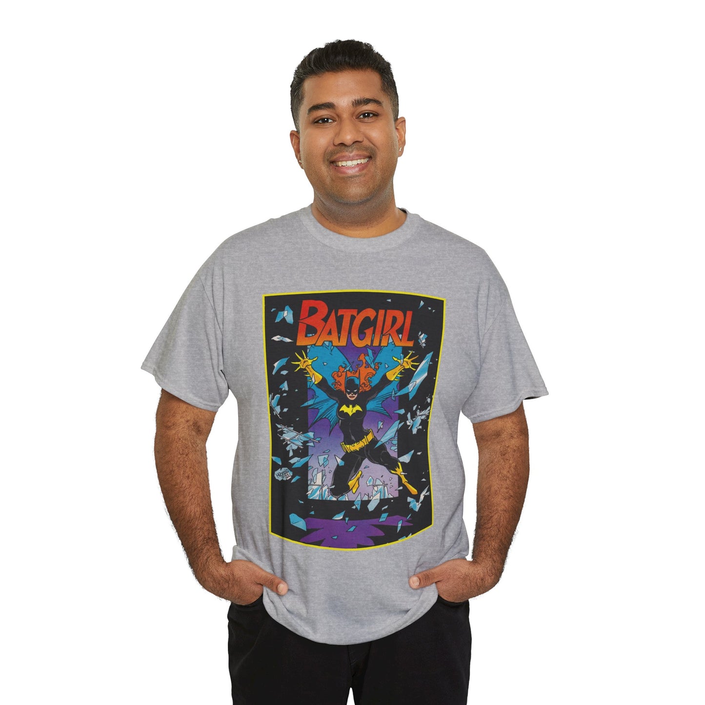 Batgirl T-Shirt - Mike Mignola Art - Barbara Gordon, Gotham City, Batfamily - DC Comics