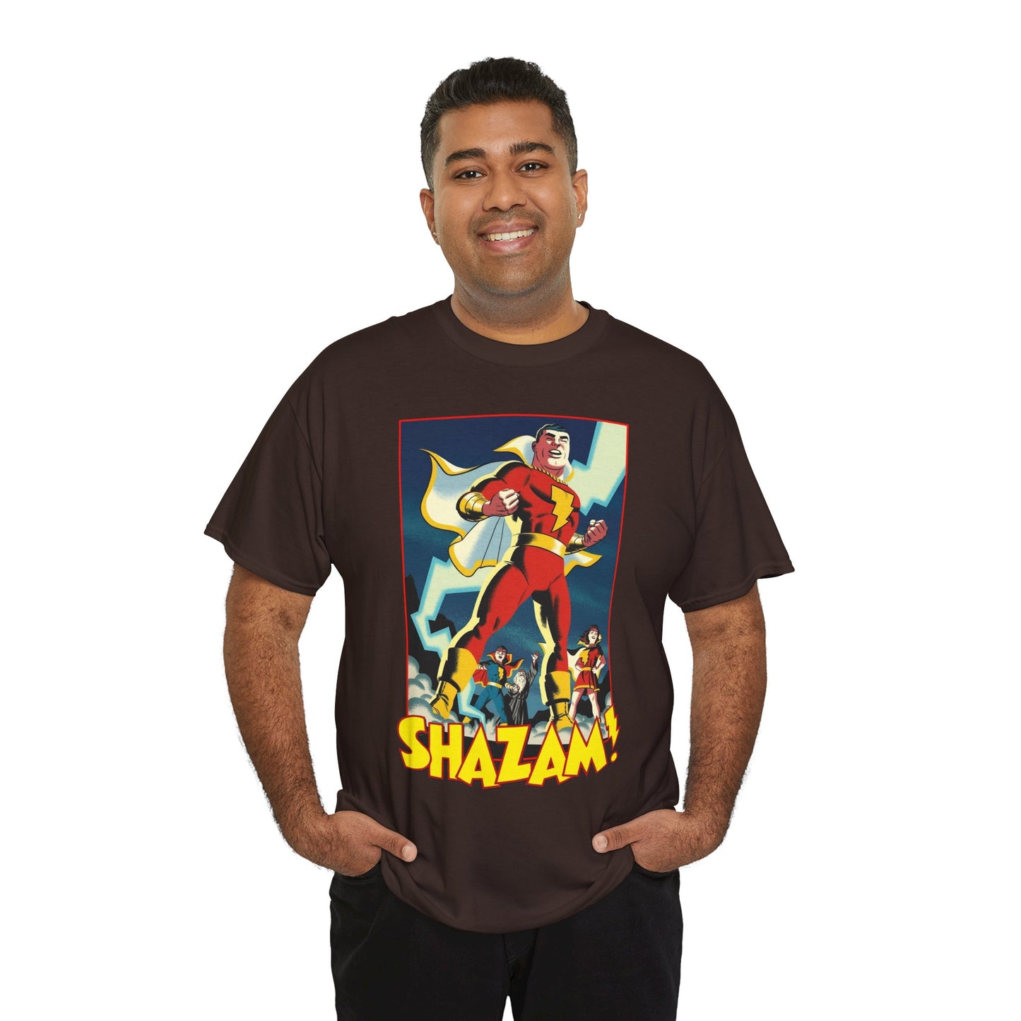 Shazam T-Shirt - Michael Cho Art - Marvel Family - Mary Marvel, Captain Marvel Jr - DC Comics