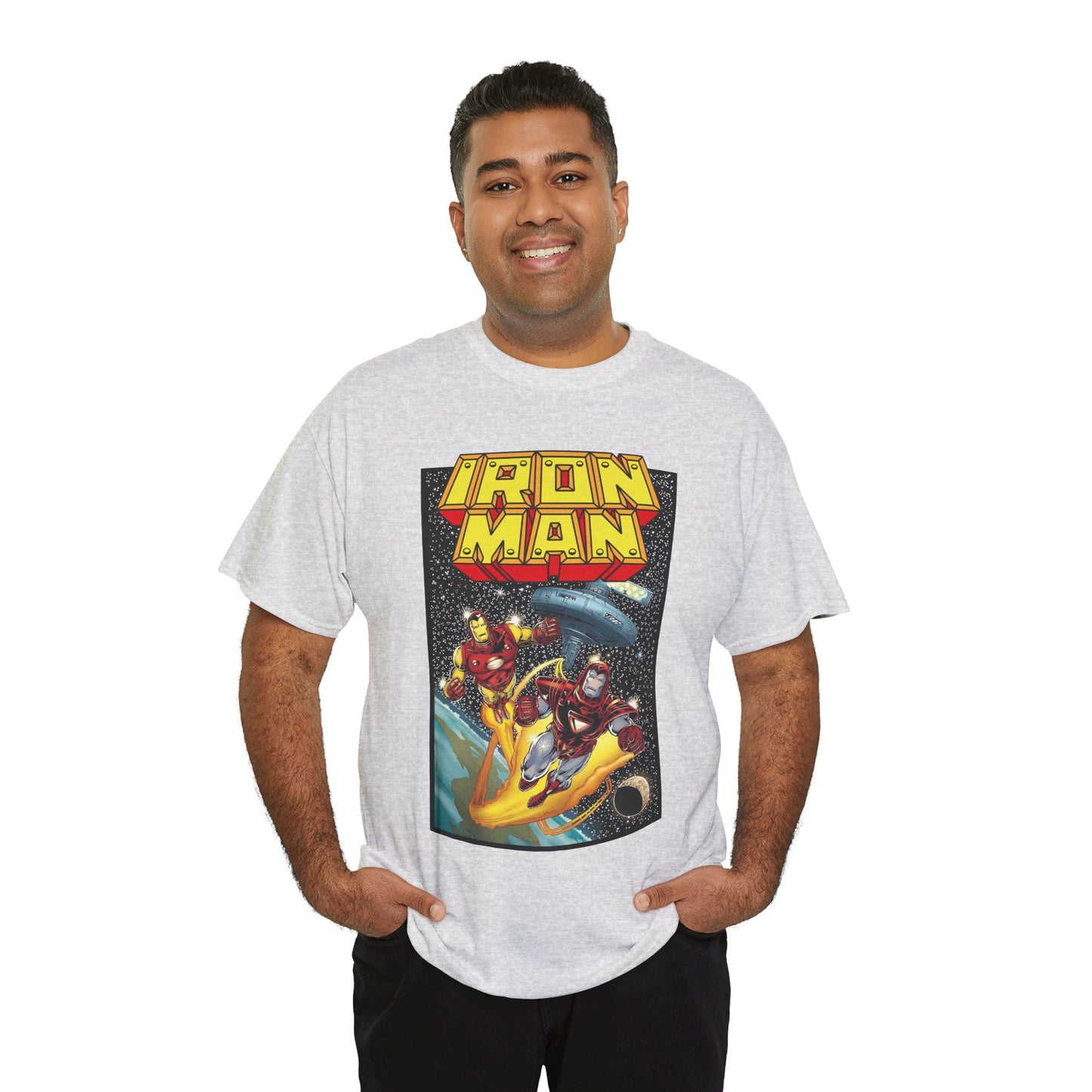 Iron Man T-Shirt - Mark D Bright Art - Armor Wars - War Machine - Tony Stark & James Rhodes - Marvel Comics