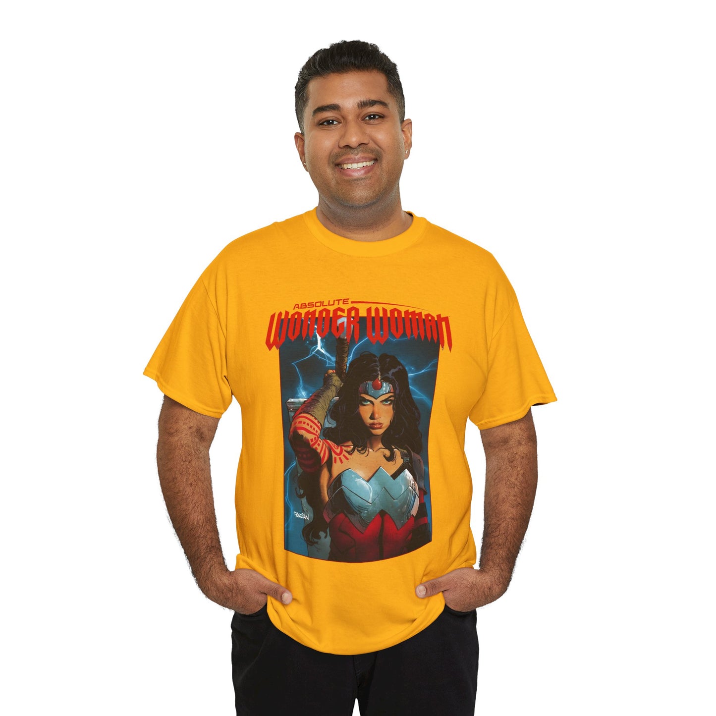 Absolute Wonder Woman T-Shirt - Dan Panosian Art - DC Comics All-In Variant Cover - Raised in Hell by Circe
