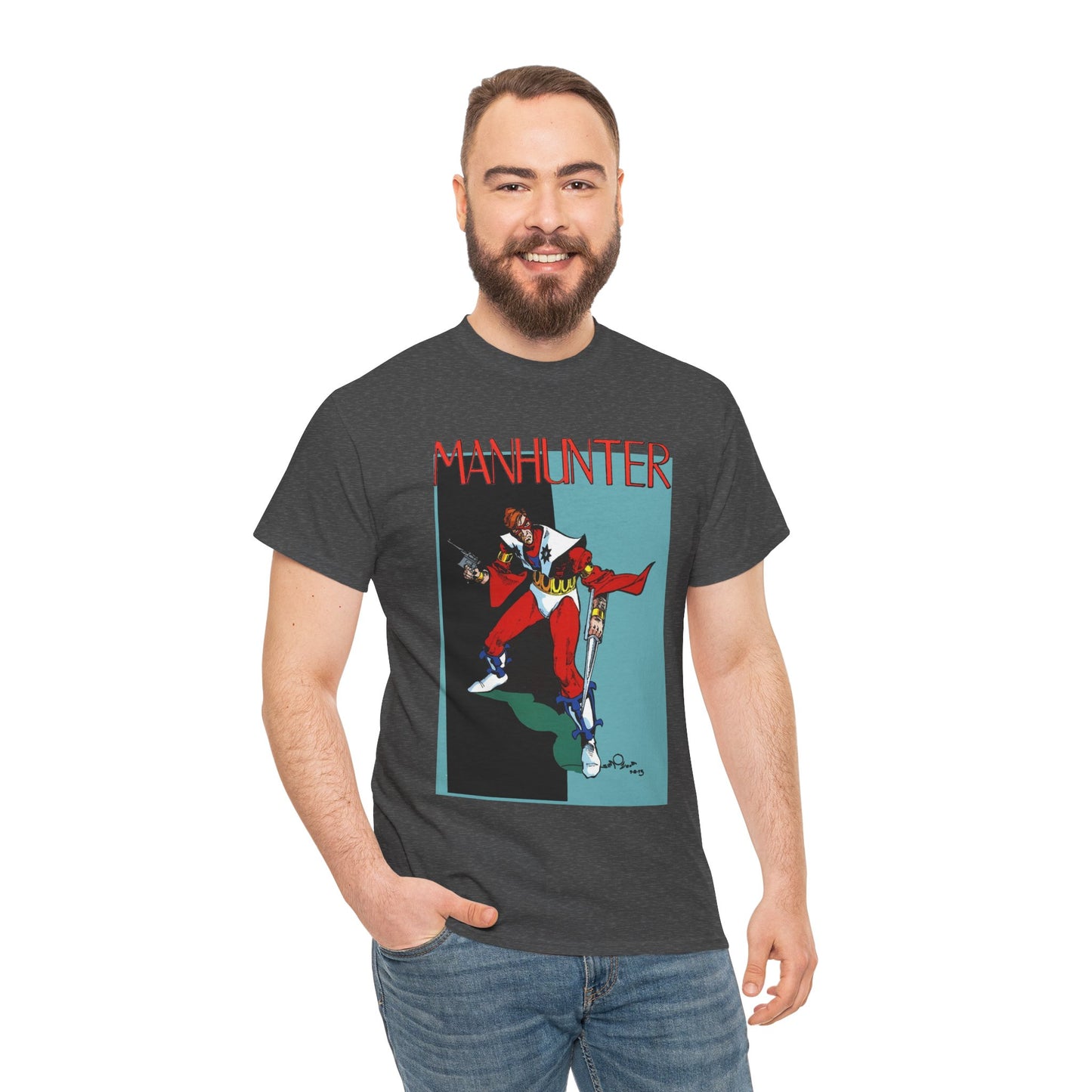 Manhunter T-Shirt - Walt Simonson Art - Detective Comics - Paul Kirk - DC Comics - Batman Connection