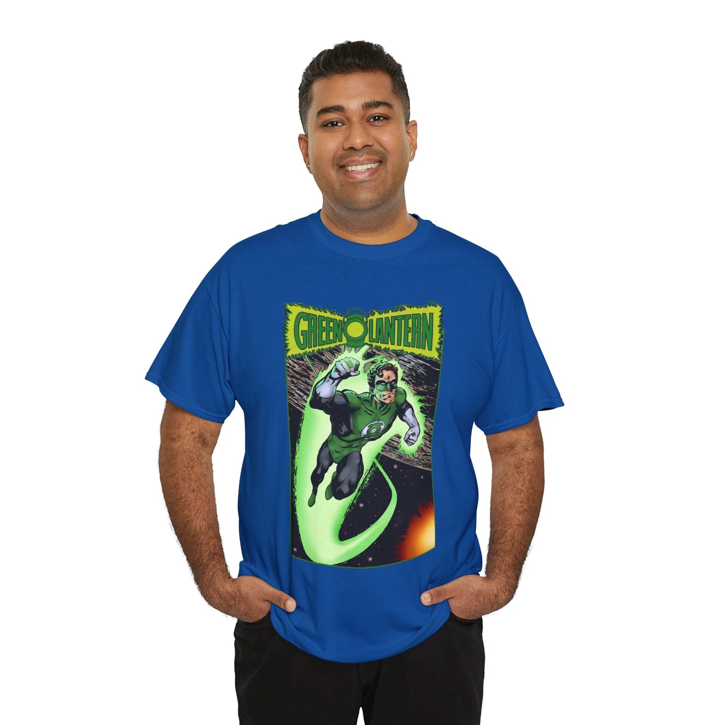 Green Lantern T-Shirt - John Byrne Art - Hal Jordan - Guardians of Oa - DC Comics - Sector 2814