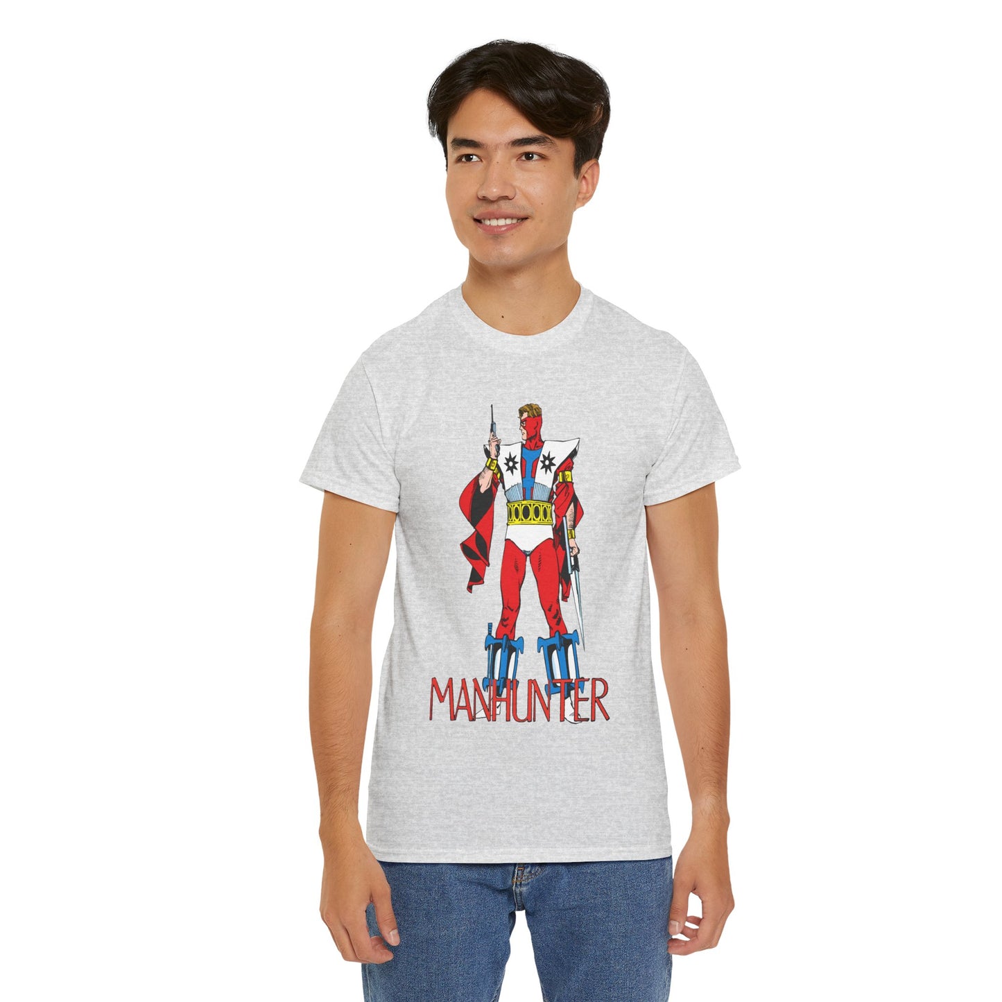 Manhunter T-Shirt - Walt Simonson Comic Book Art - Paul Kirk - Popular DC Comics Character 1970s - Batman Connection - Detective Comics