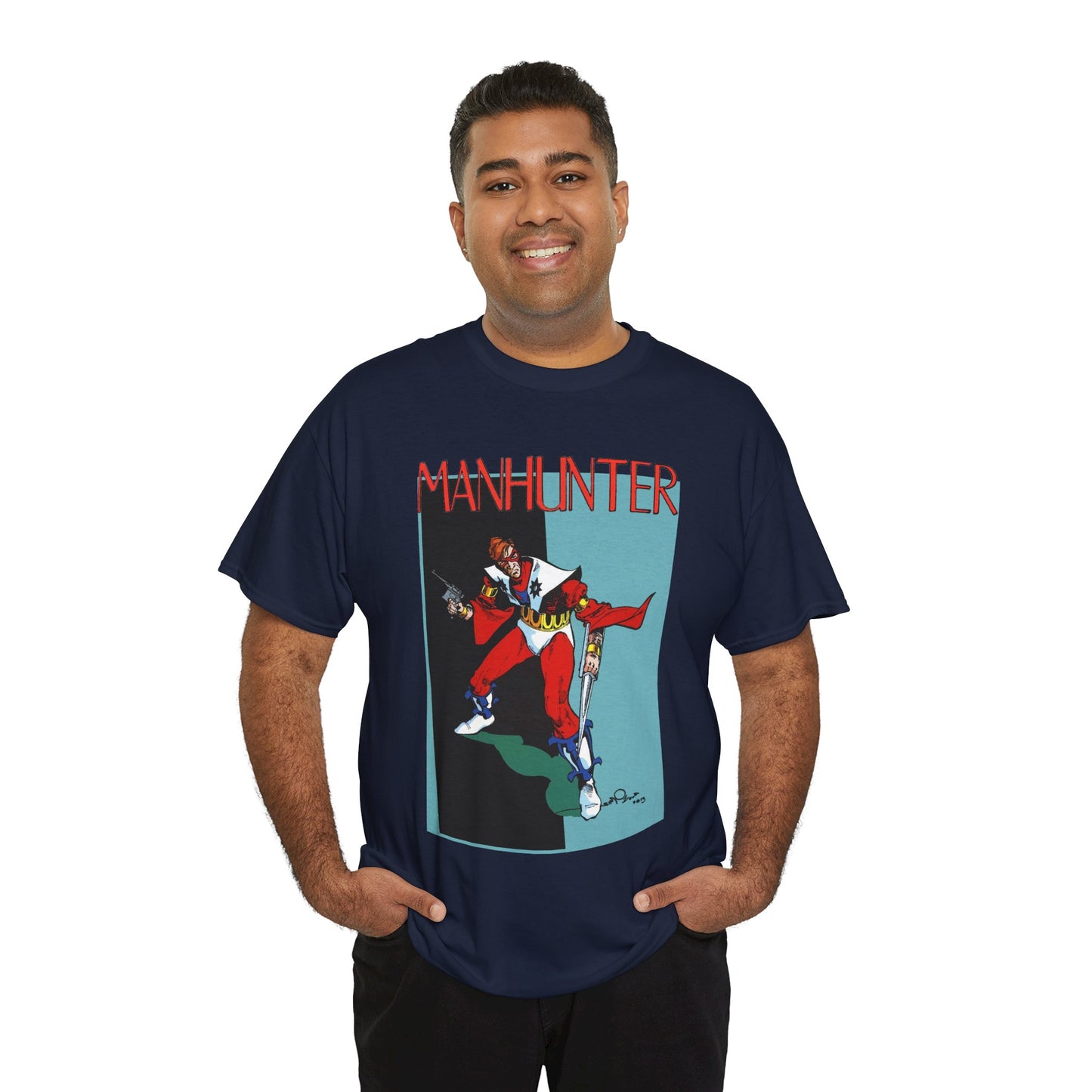 Manhunter T-Shirt - Walt Simonson Art - Detective Comics - Paul Kirk - DC Comics - Batman Connection
