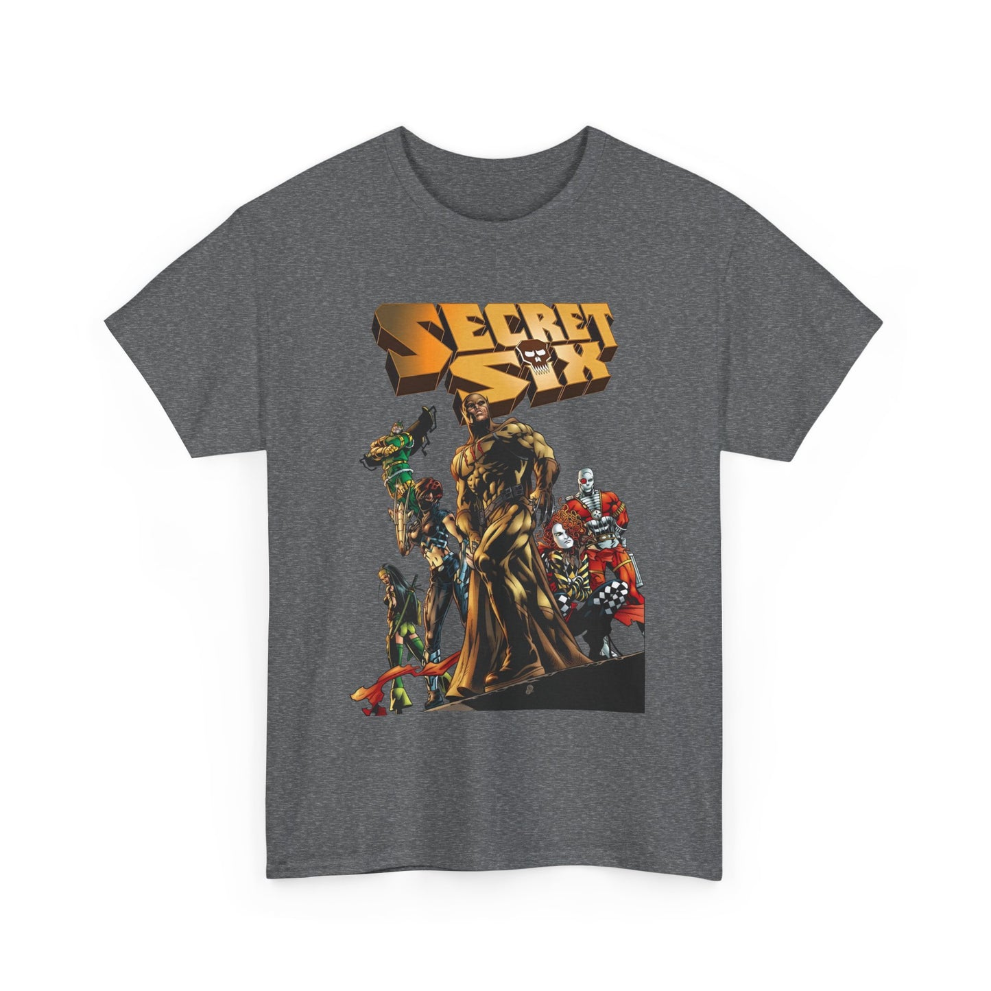 Secret Six T-Shirt - Gail Simoine Series - Catman, Ragdoll, Deadshot - DC Comics