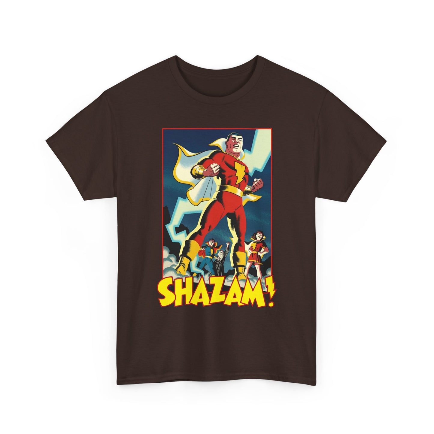 Shazam T-Shirt - Michael Cho Art - Marvel Family - Mary Marvel, Captain Marvel Jr - DC Comics