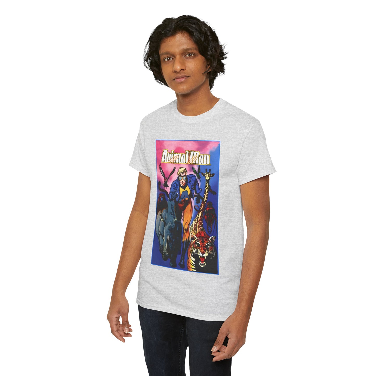 Animal Man T-Shirt - Brian Bolland Art - #1 Cover Art - Buddy Baker - DC Comics, Vertigo Comics