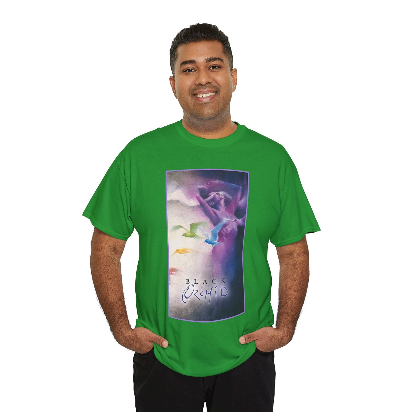 Black Orchid T-Shirt - Dave McKean Art - Susan Linden-Thorne - Neil Gaiman Story - DC Comics, Vertigo Comics