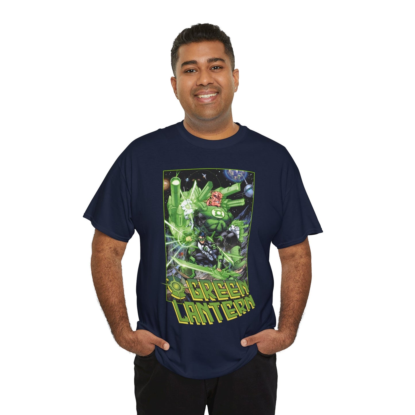 Green Lantern T-Shirt - Kyle Rayner & Kilowog - DC Comics - Green Lantern Corps